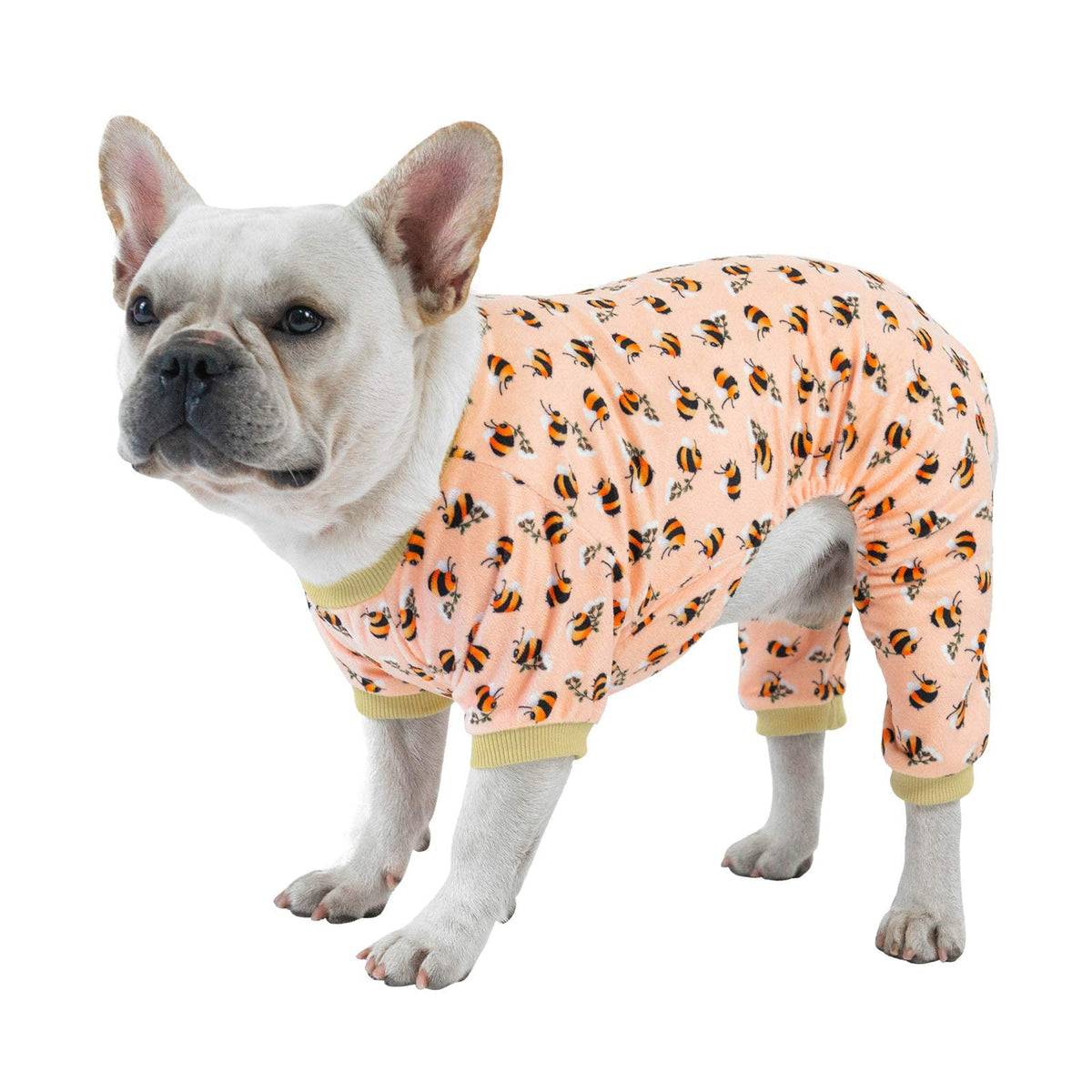 Cutebone Dog Pajamas For Small Dogs Clothes Soft Cat Apparel Puppy Pjs Onesies P121S