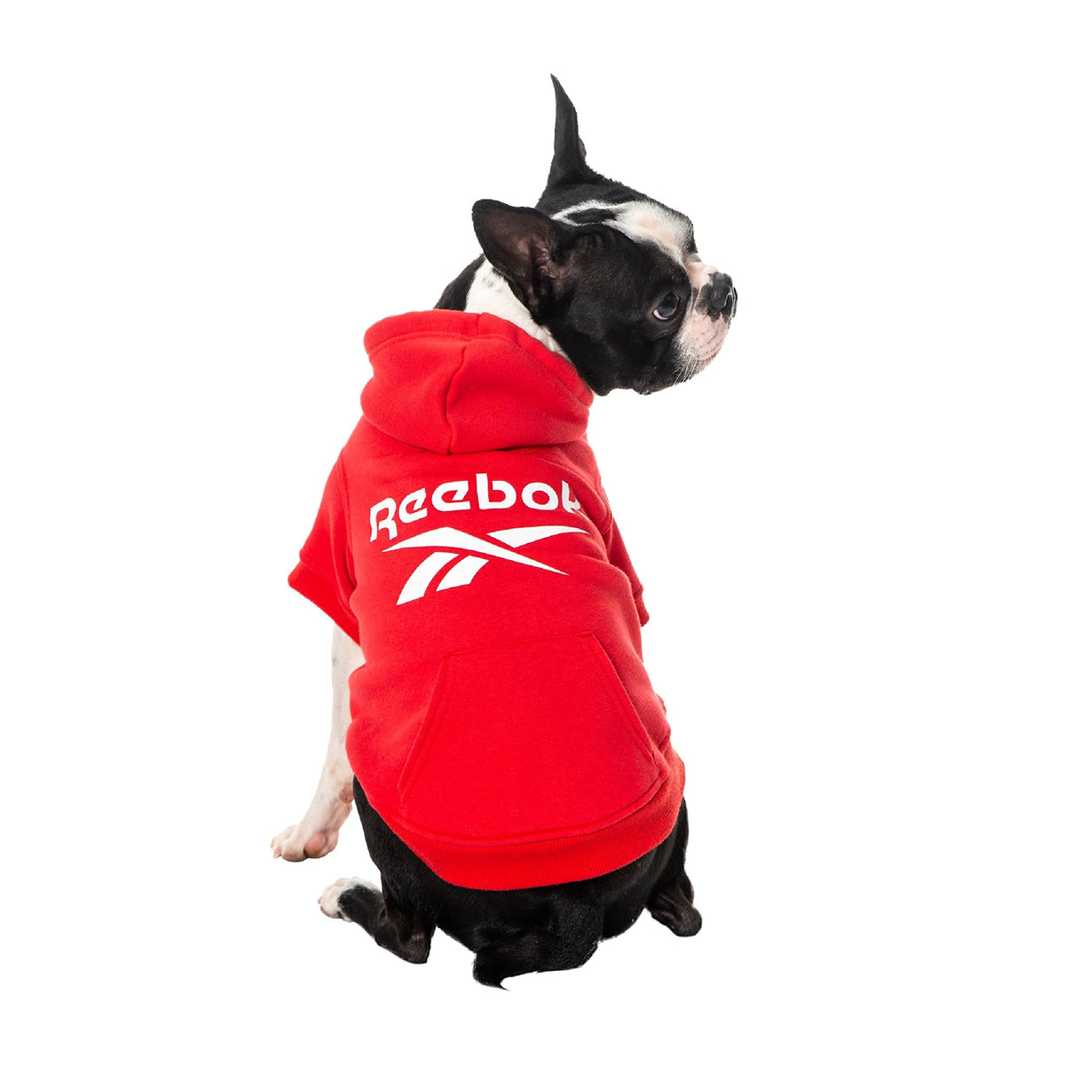Reebok Dog Hoodie - Fleece Dog Sweater With Leash Hole, Cold Winter Dog Sweatshirt For Small Medium And Large Dogs, Premium Dog 
