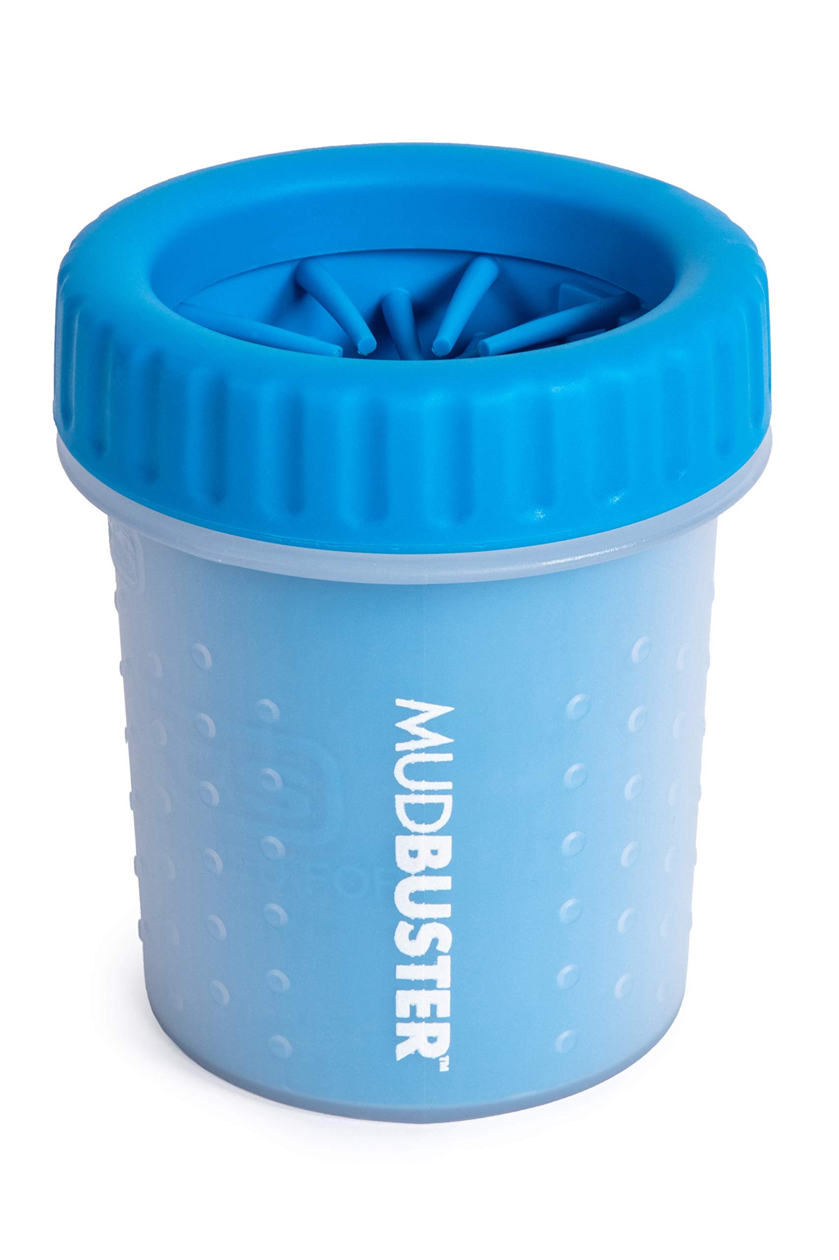 Dexas Mudbuster Portable Dog Paw Washer/Paw Cleaner, Small, Pro Blue