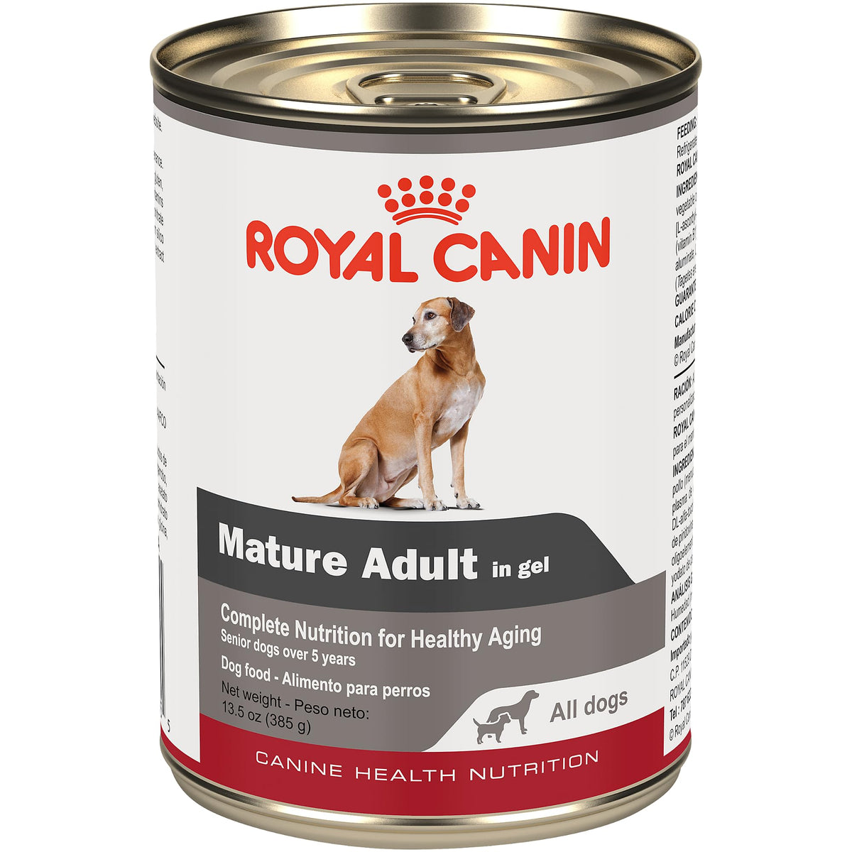 Royal Canin Canine Health Nutrition Mature Adult In Gel Canned Dog Food, 13.5 Oz Can (12-Count)