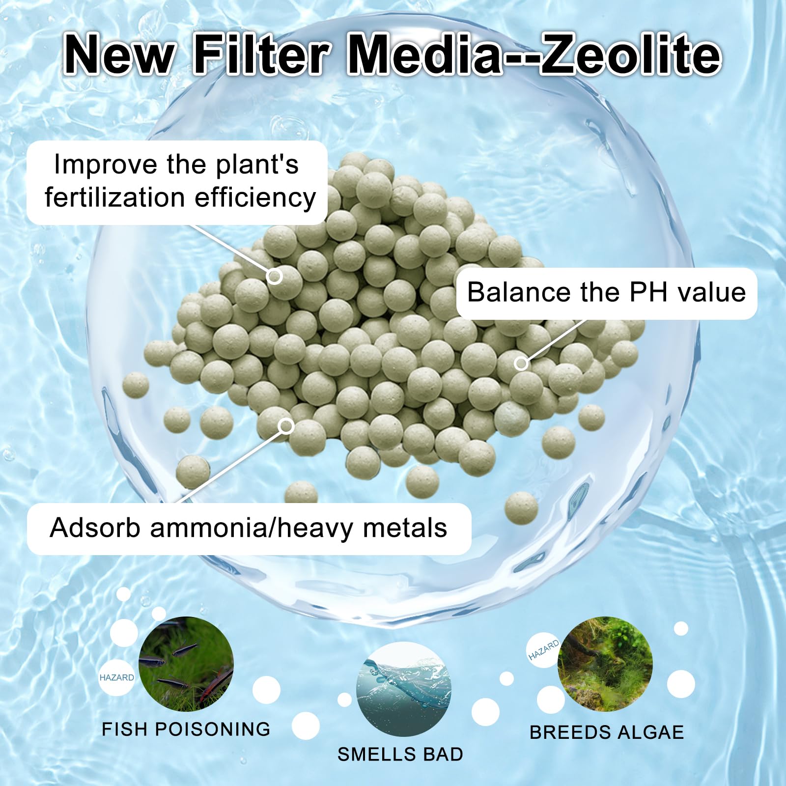 6 Pack Filter Cartridge Compatible With Whisper Bio-Bag Filters, Large Aquarium Filter Cartridges Compatible Replacement With Wh