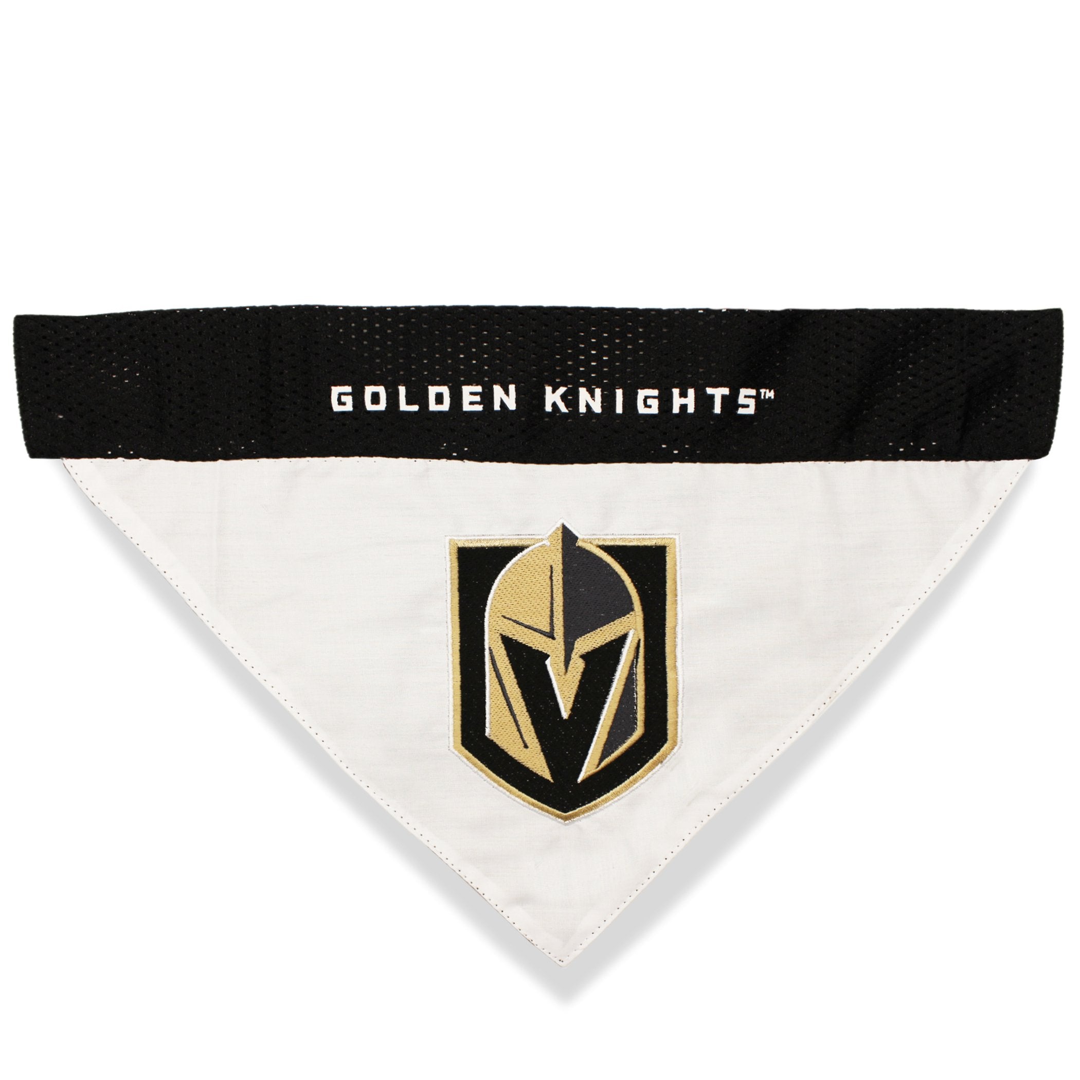 NHL LAS VEGAS GOLDEN KNIGHTS BANDANA for DOGS & CATS, Small/Medium. - Cute & Stylish Bandana! The Perfect HOCKEY FAN Scarf Banda