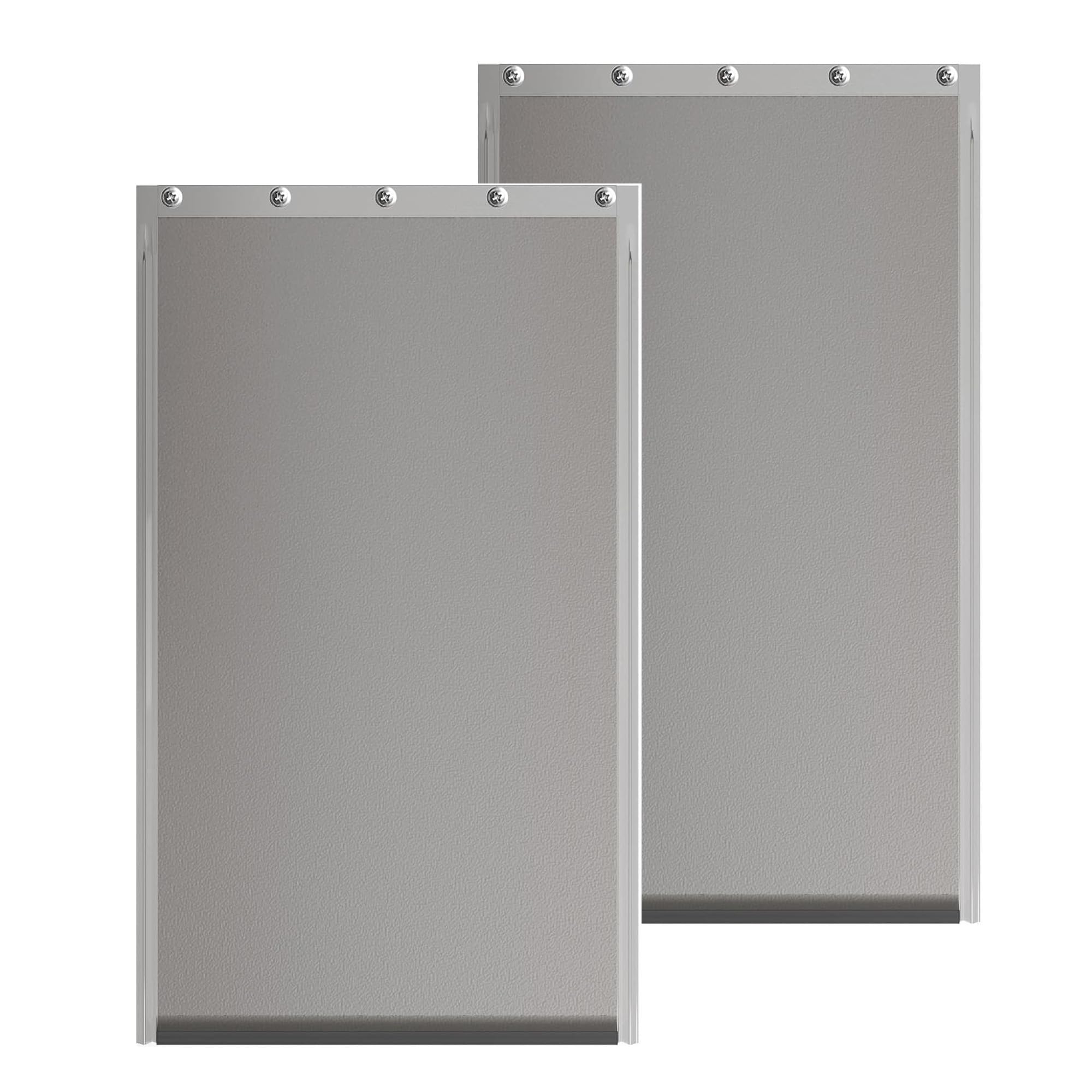 2Pack Large Dog Door Replacement Flaps With Screws - Pet Door Replacement Flap Compatible With Petsafe Freedom Doggie Doors Repl