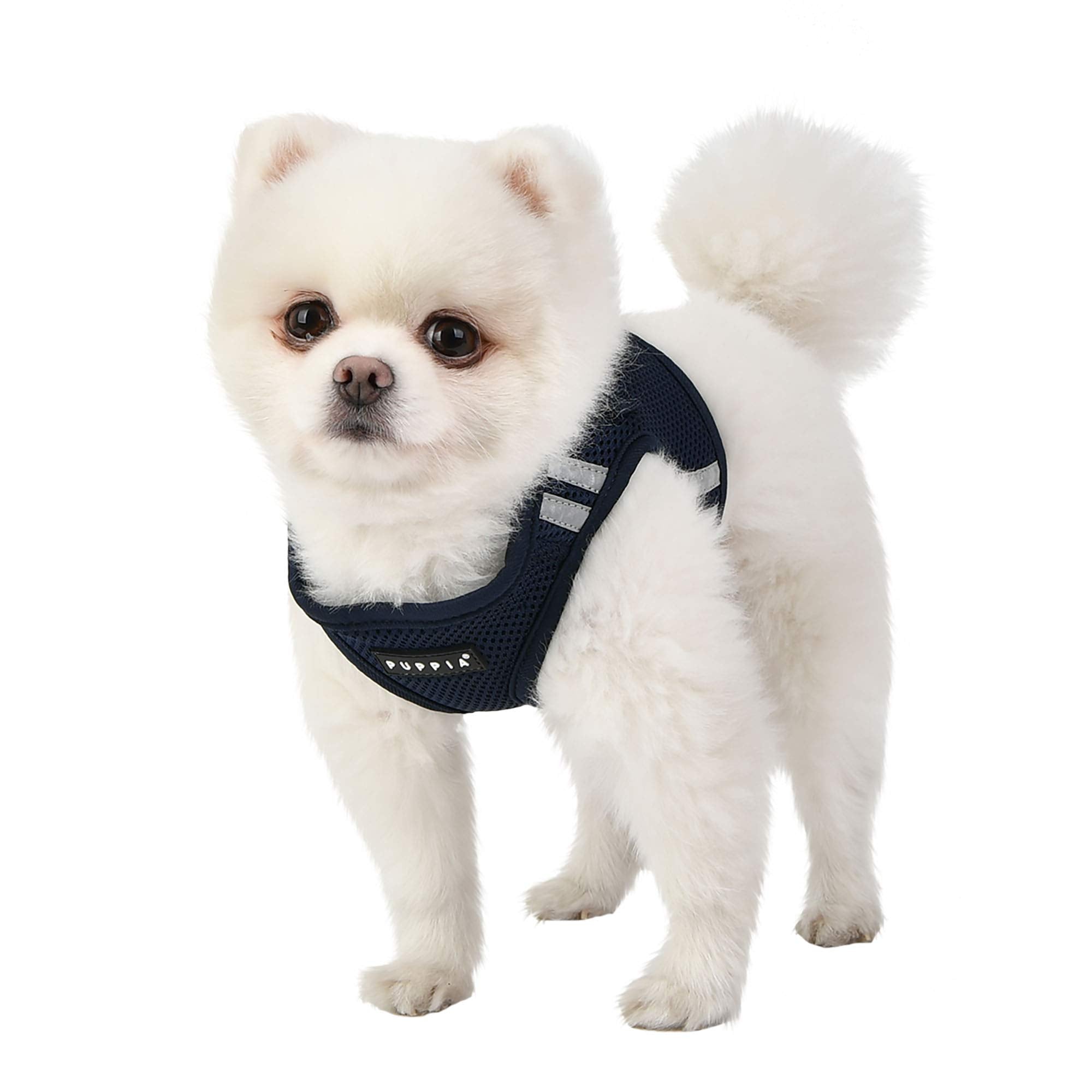 Puppia Soft Vest Harness Pro - Navy - S