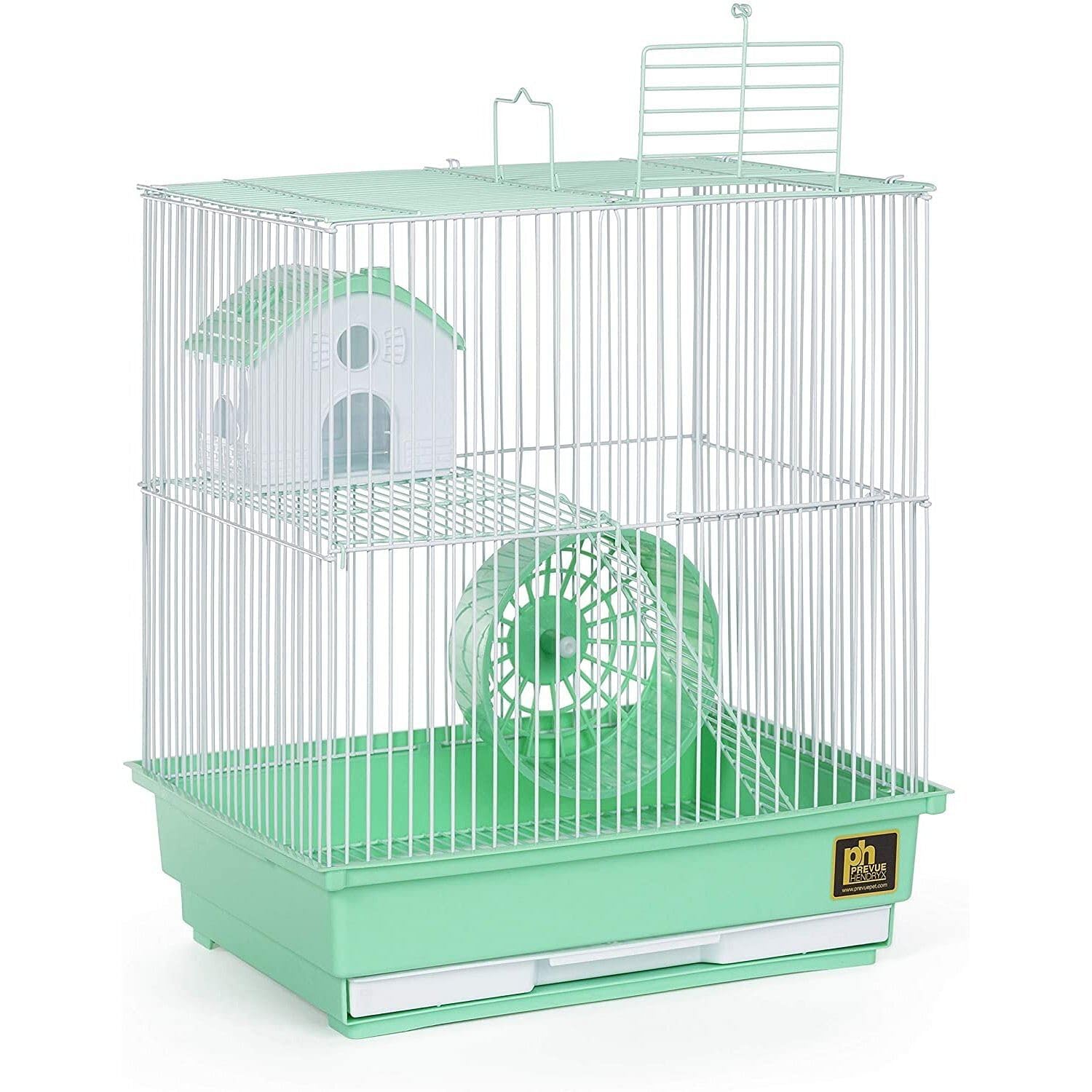 Prevue Pet Products Green Two-Story Hamster & Gerbil Cage Sp2010Gr
