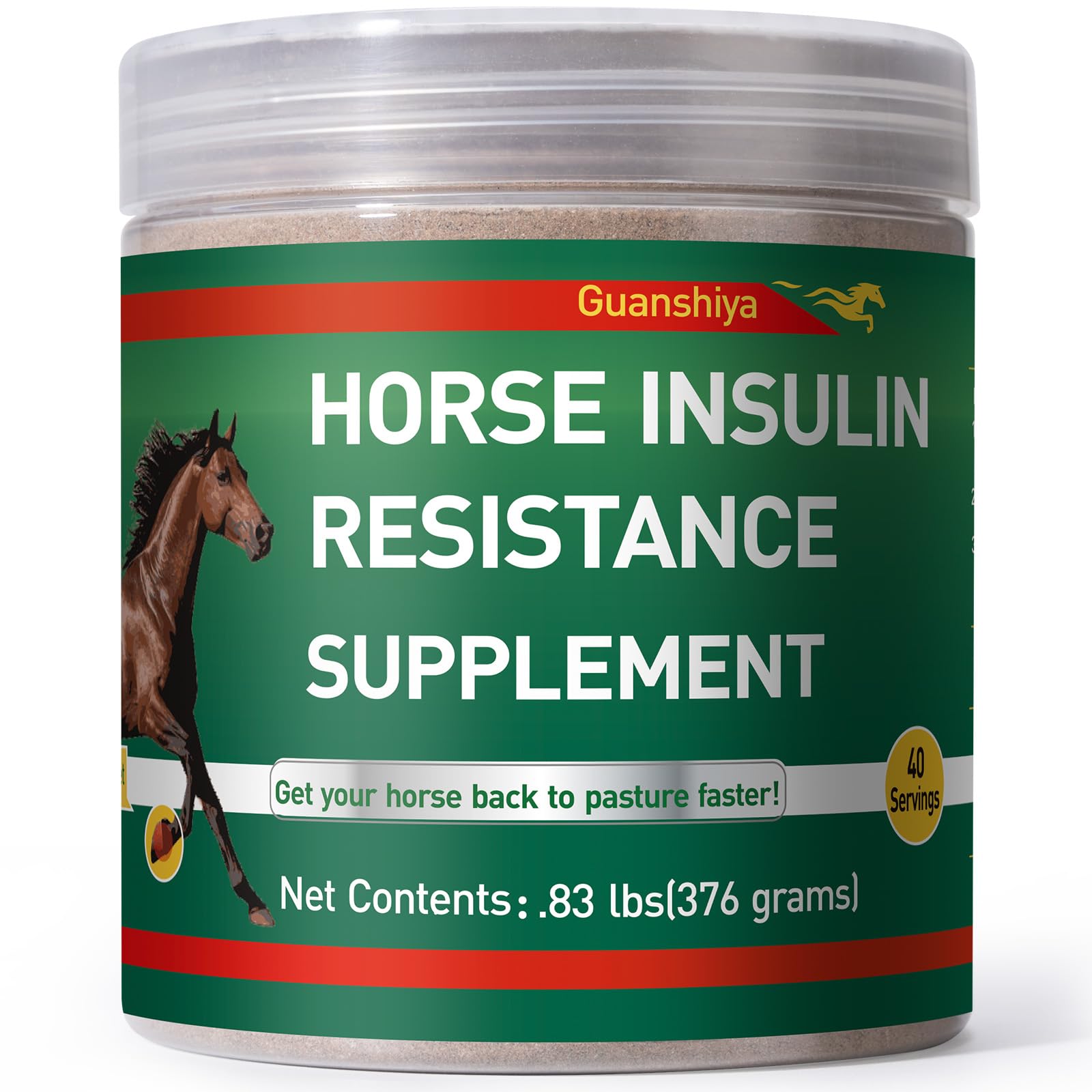 Insulin Resistance Supplement for Horses - Horse Laminitis Treatment-Natural Laminitis Herbal Powder for Sore Feet & Chronic Lam