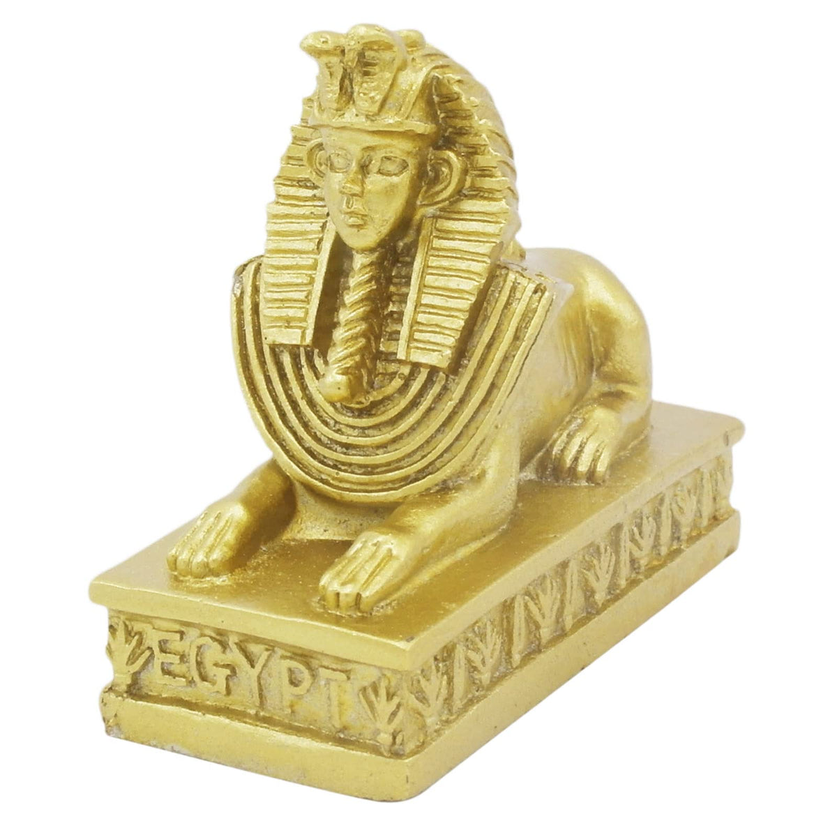 Egyptian Sphinx Lion Aquarium Fish Tank Decorations Ancient Egypt Reptile Turtle Lizard Spider Tanks Terrarium Décor Ornament Pet Gold