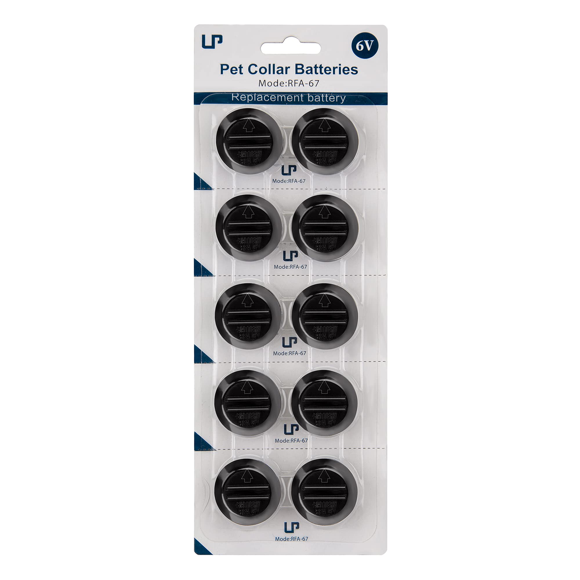 Lp Rfa-67 Pet Collar Batteries For Pif-300 Rf300 Pif-275-19 Prf-3004W Pul-250, Compatible With Rfa-67D-11 6 Volt Lithium Replace