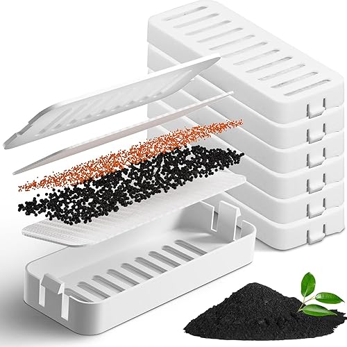 6-Pack Toddlt Cat Water Fountain Quadruple Filters, Replacement Filters For 100Oz/3L Automatic Pet Fountain, Cat Water Fountain, Dog Water Dispenser