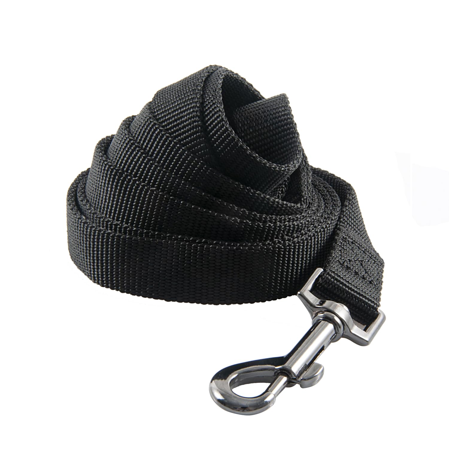 Olahibi Nylon Dog Collar Leash Set, Collar And 5Ft Leash, For Small Dogs.(S, Black)