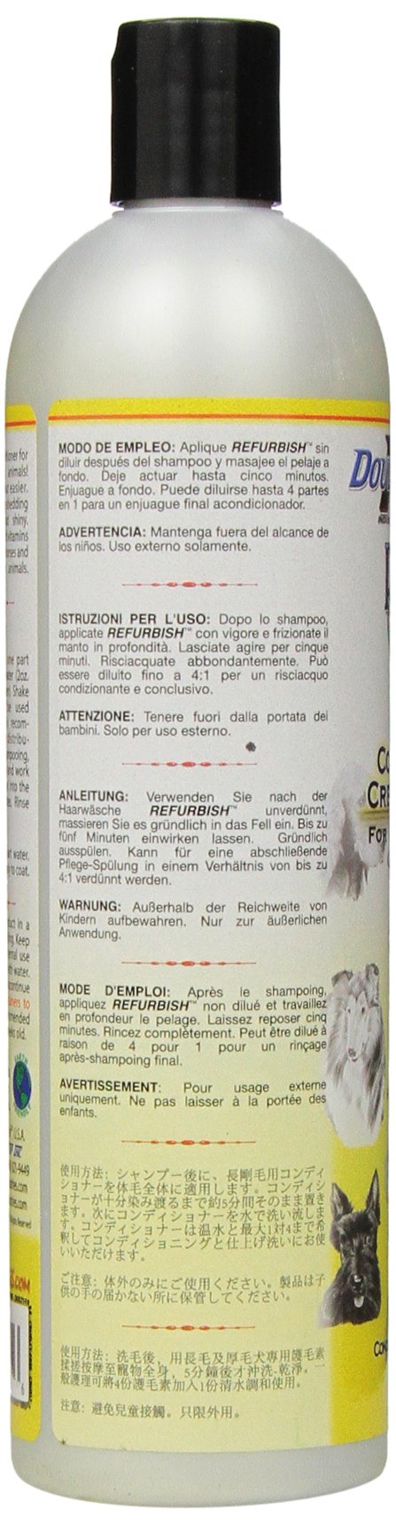 Groomer'S Edge Re-Fur-Bish Pet Conditioner, 16-Ounce