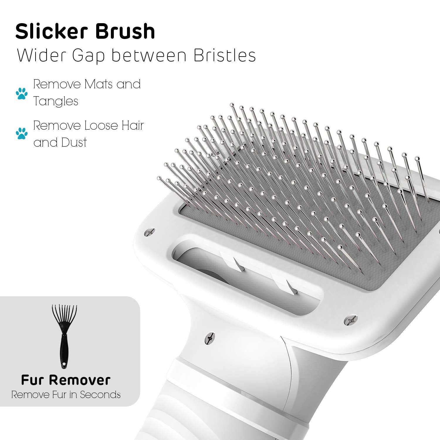 Ipettie Pet Drying Hair Dryer, Compact, Lightweight, Portable, White