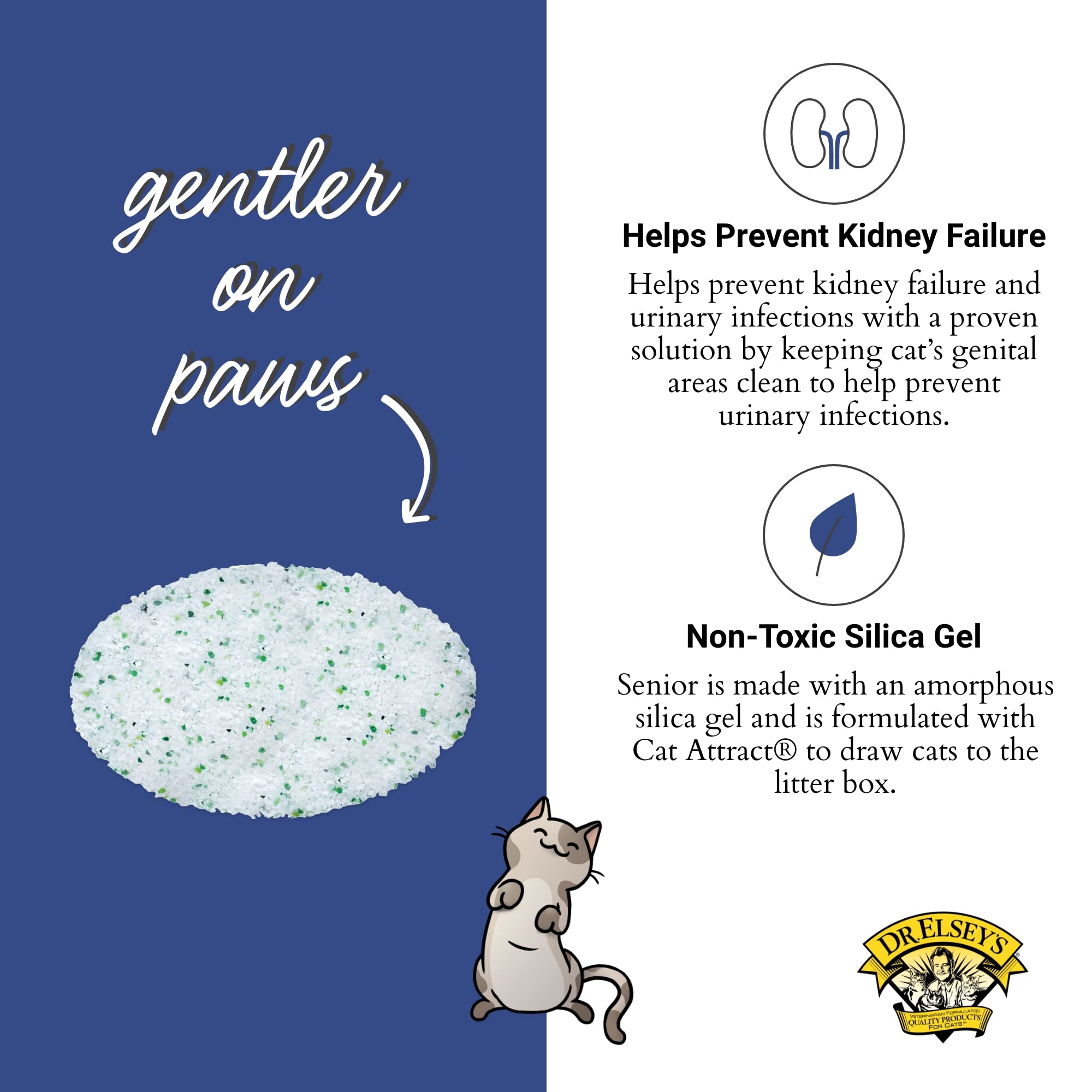 Precious Cat Senior Litter, 8Lbs