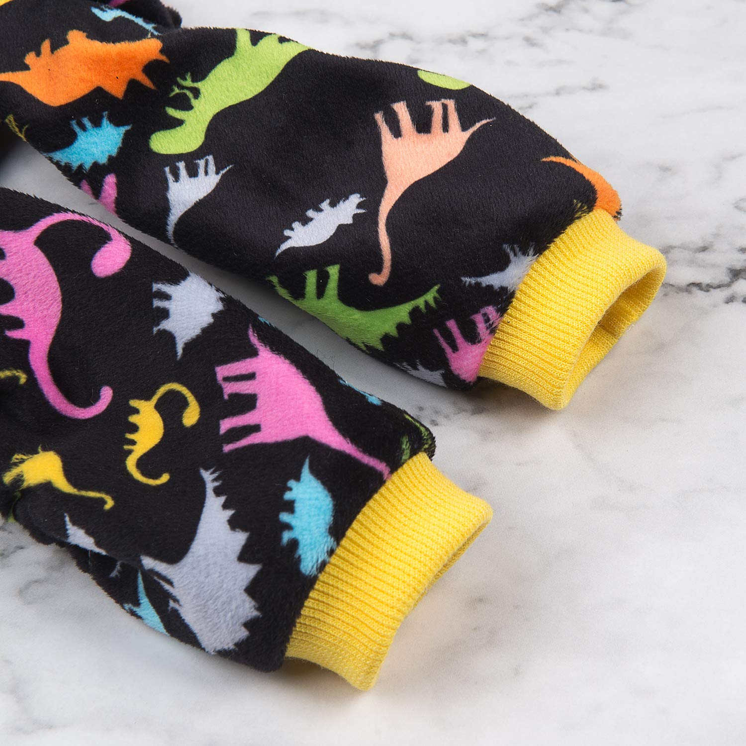 Cutebone Dog Pajamas Dinosaur Dog Apparel Dog Jumpsuit Pet Clothes Pajamas P26S Small