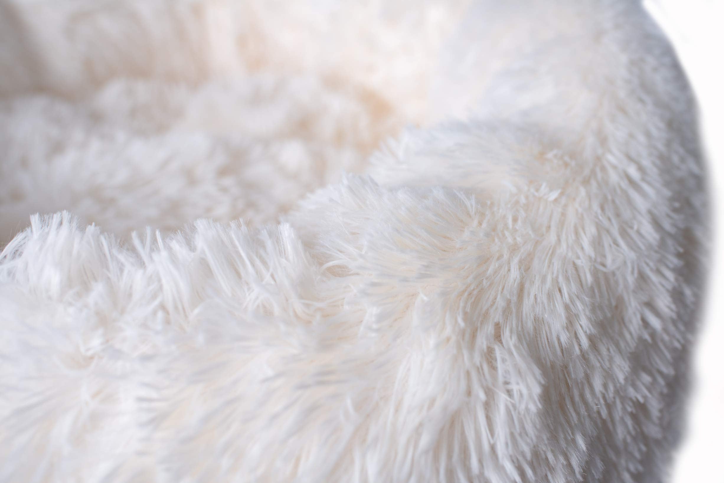 Armarkat Cuddler Bed Model C70NBS-S, Ultra Plush and Soft, White, Small