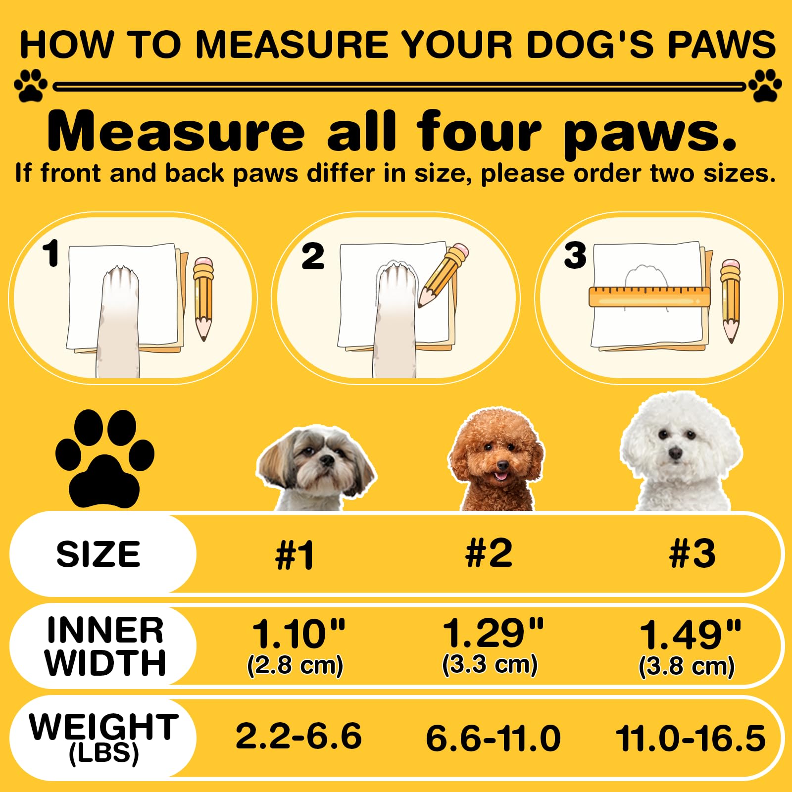Hcpet Dog Shoes For Small Dogs, Puppy Dog Boots & Paw Protectors For Winter Snowy, Summer Hot Pavement, Outdoor Walking Adjustab