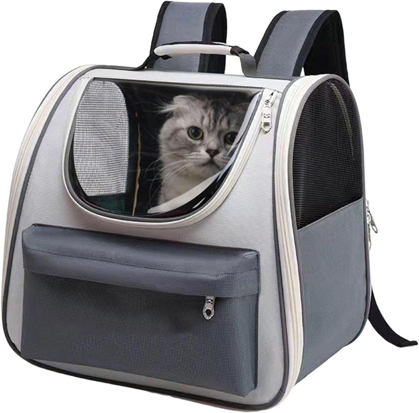 Sisliya Pet Carrier Backpack For Cats, Dogs And Small Animals, Portable Pet Travel Carrier, Super Ventilated Design, Airline App