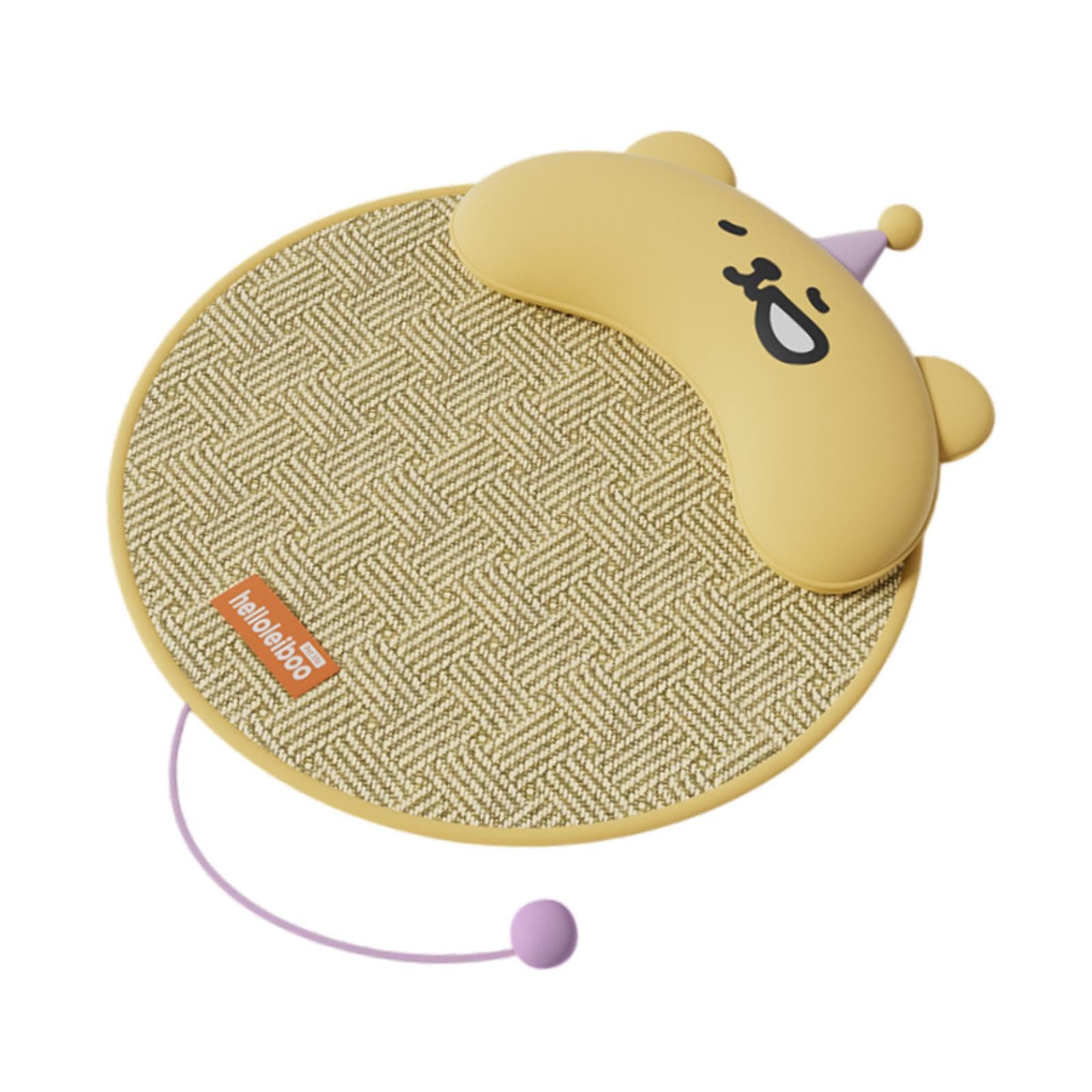 SHOPORA Dog Cooling Mat Foldable with Small Pillow Washable for Indoor Outdoor Bunny Yellow | Pet Supplies | Dog Supplies | Beds