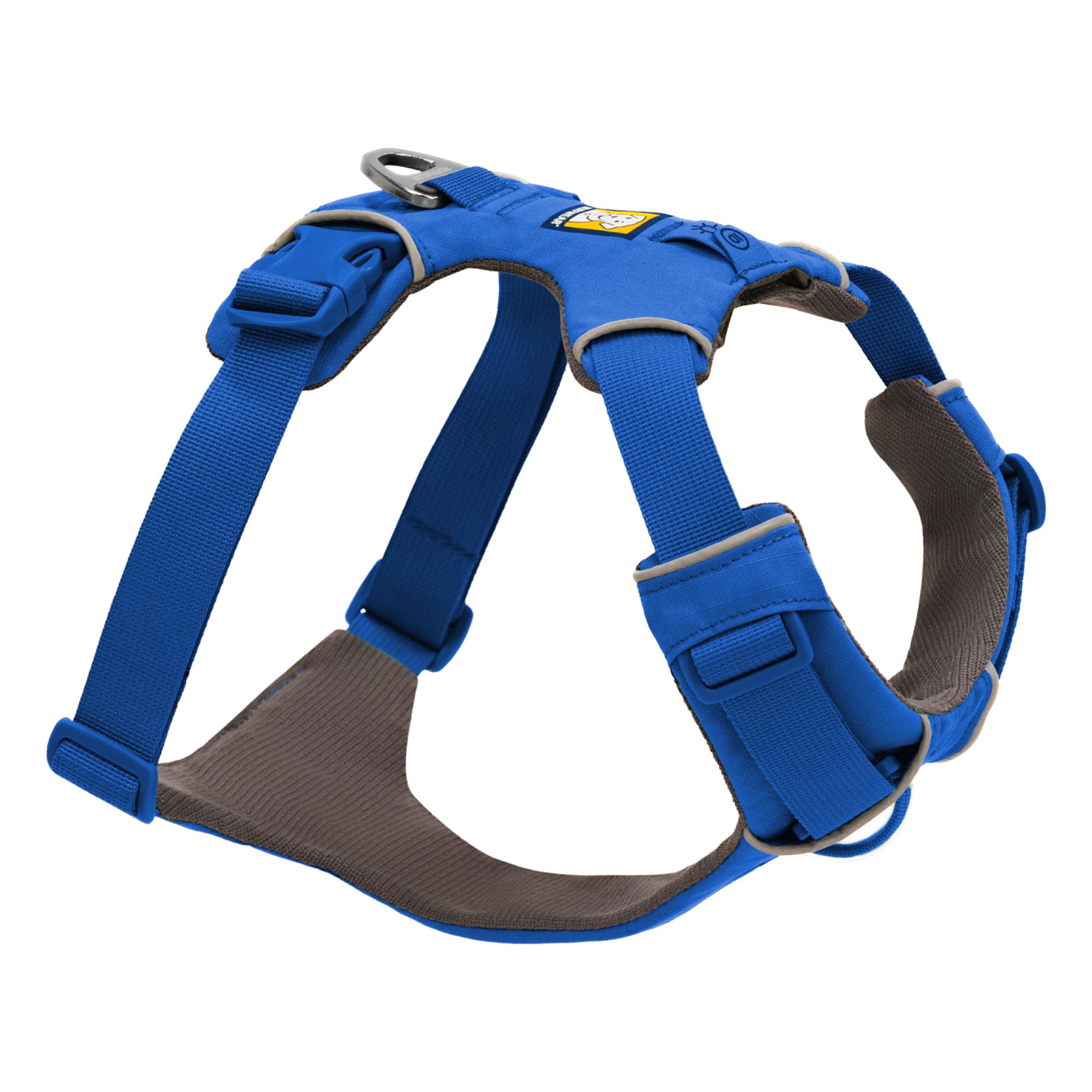 Ruffwear, Front Range Dog Harness, Reflective And Padded, No Pull Harness For Training And Everyday, Blue Pool, Small