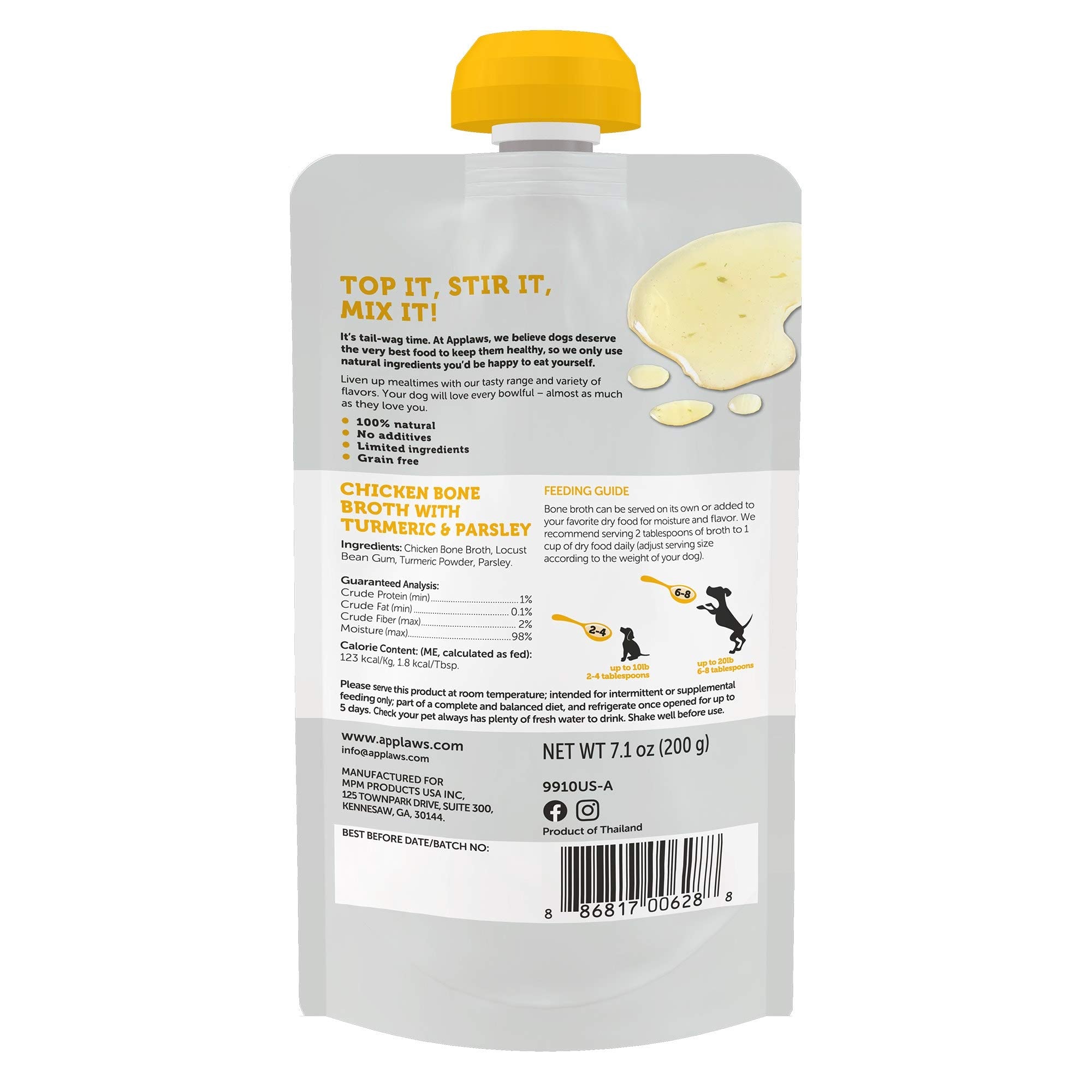 Aplws Chicken Bone Broth ( 6 X 7.1 Oz   )