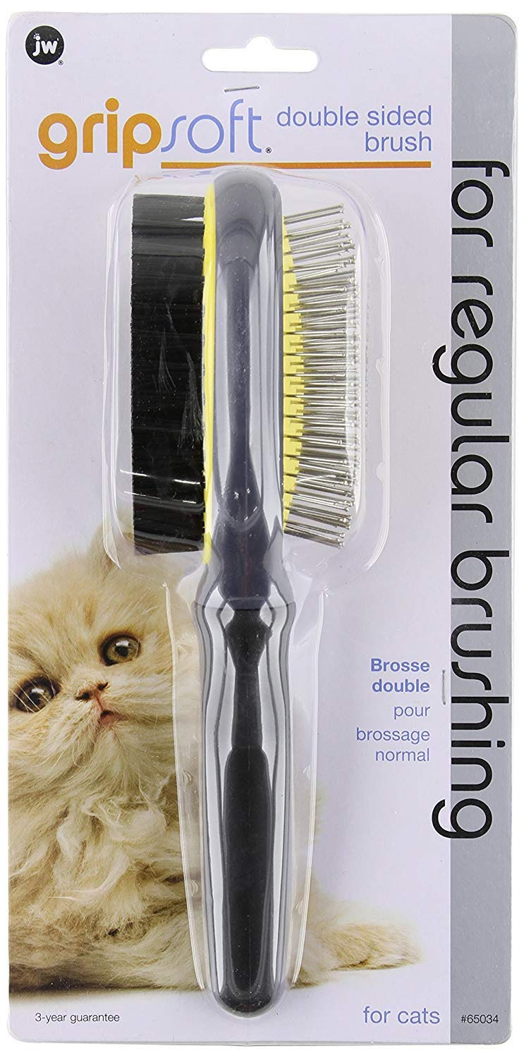 Jw Pet Company Gripsoft Double Sided Cat Brush