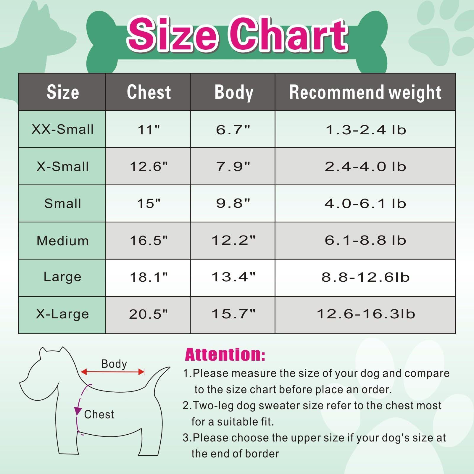 Chborless Pet Dog & Cat Sweater - Warm Pajamas, Soft Puppy Clothes For Small Dogs, Winter Doggie Sweatshirt (Xxs, Dark Blue+Navy
