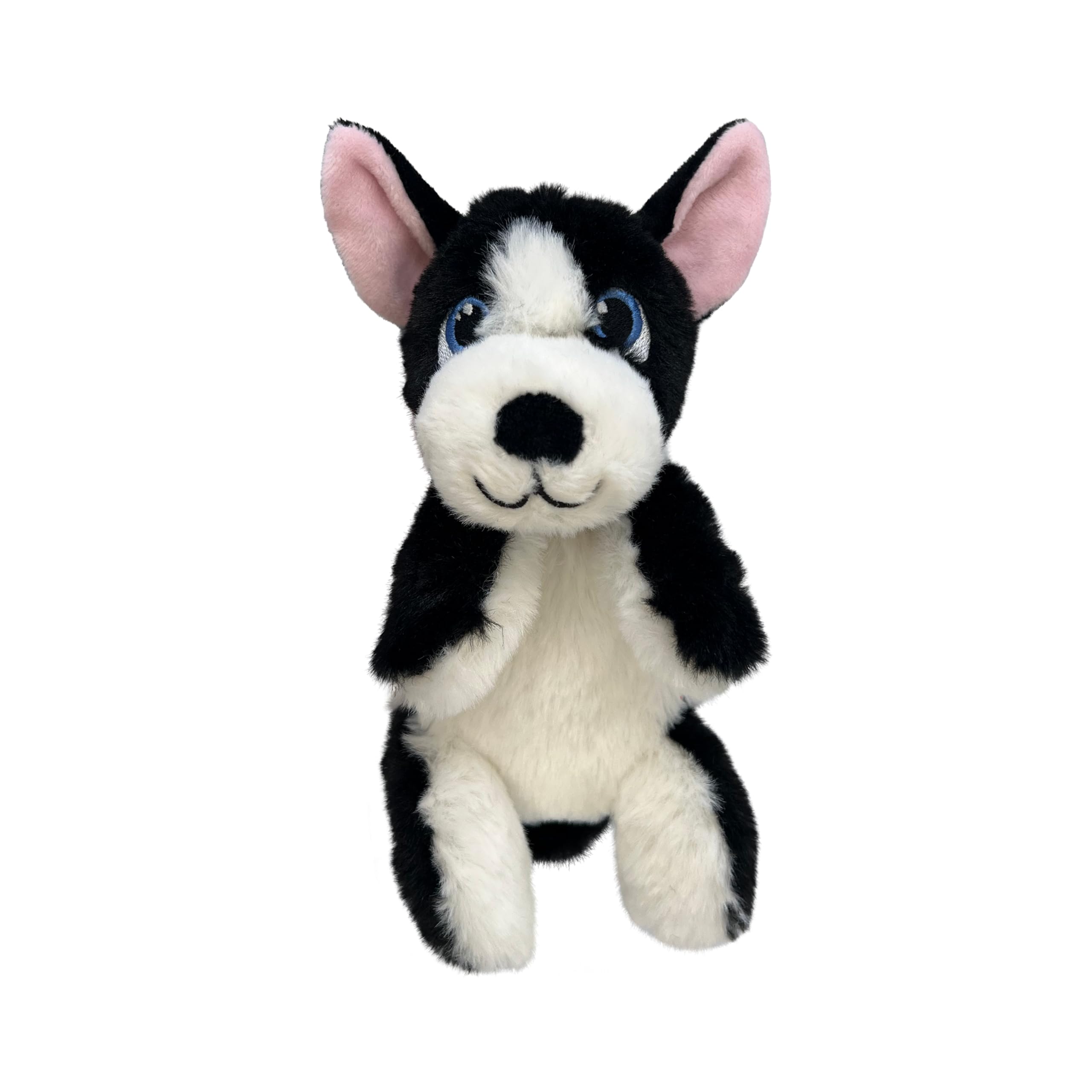 Kong Comfort Pups Low Stuffing Plush Fur And Crinkly Noise With Squeaker (Small, Boss)