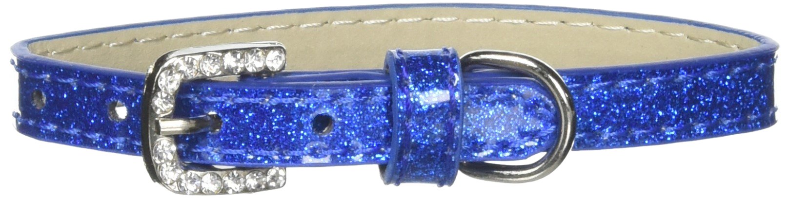 Dog, Puppy & Pet Ice Cream Collar Plain, Blank Blue 10