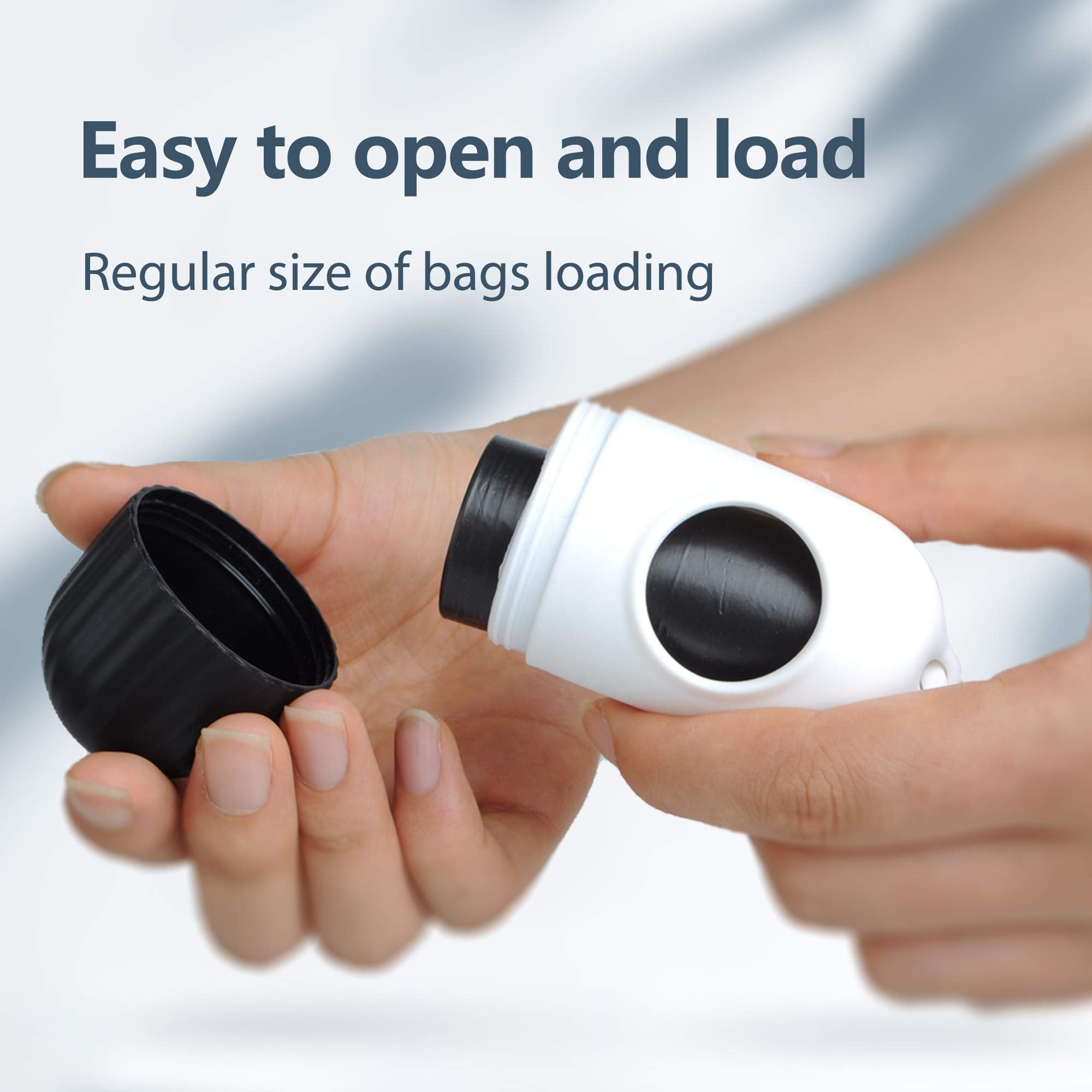 Fida Retractable Dog Leash With Dispenser And Poop Bags, 16 Ft Pet Walking Leash For Small Dog Or Cat Up To 26 Lbs, Anti-Slip So