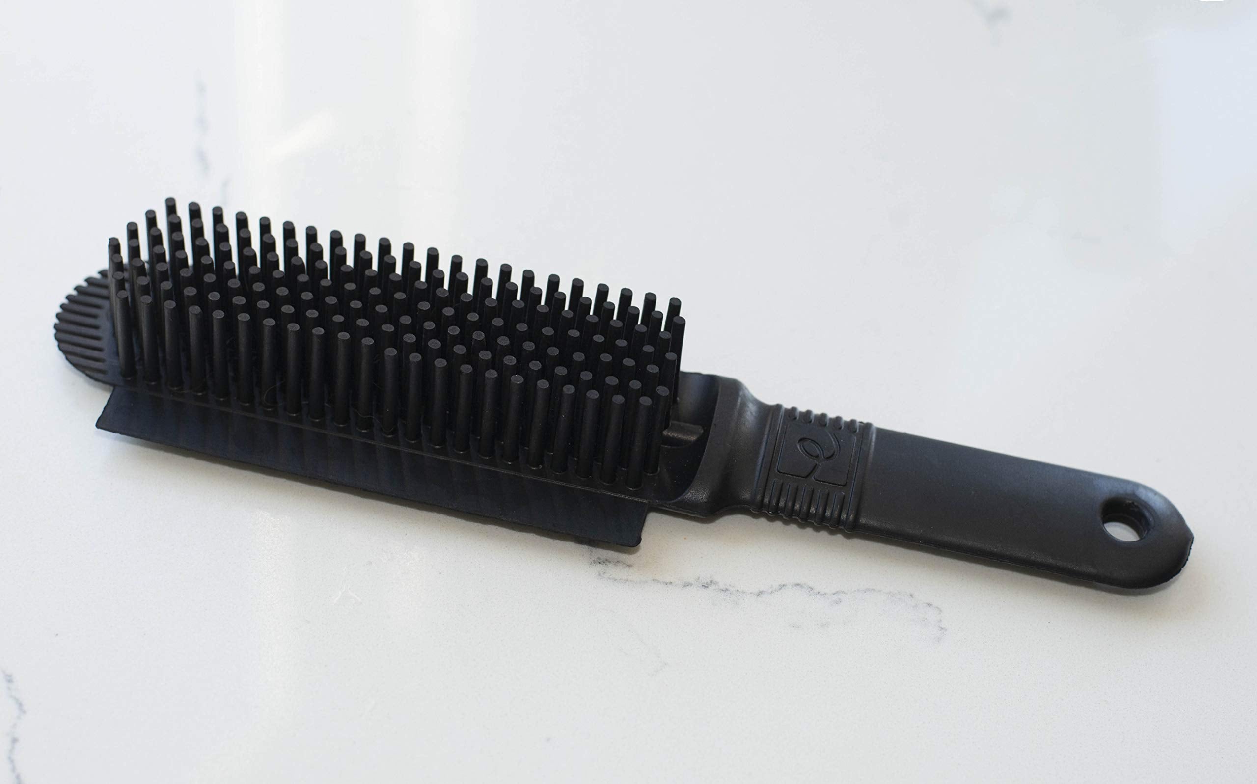 FURemover Plus Pet Hair Rubber Brush with Squeegee, Easily Remove Fur and Lint from Clothing, Carpets and Furniture, Gently Groo