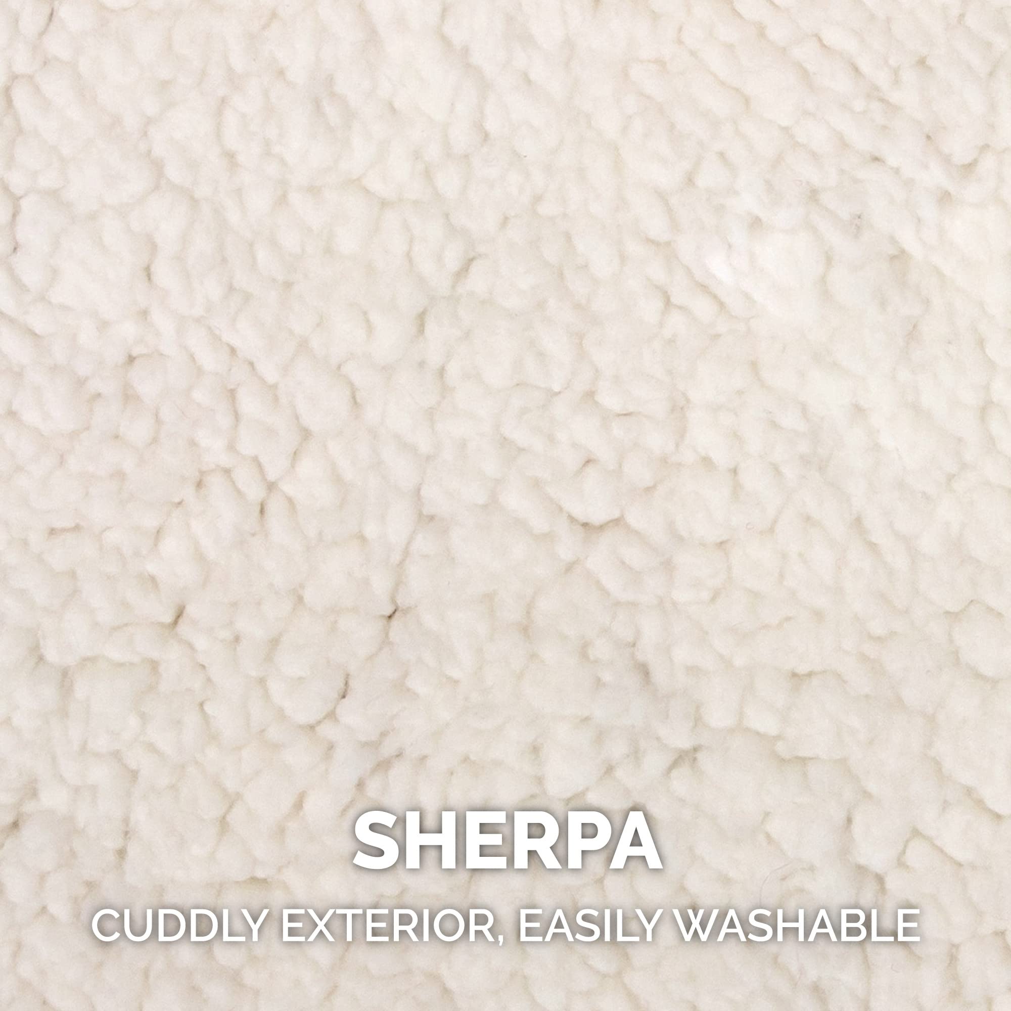 Furhaven Large To Xl Dog Hat, Washable & Cozy - Sherpa Flex-Fit Polar Bear Dog Hat Costume - Cream, Large To Extra Large