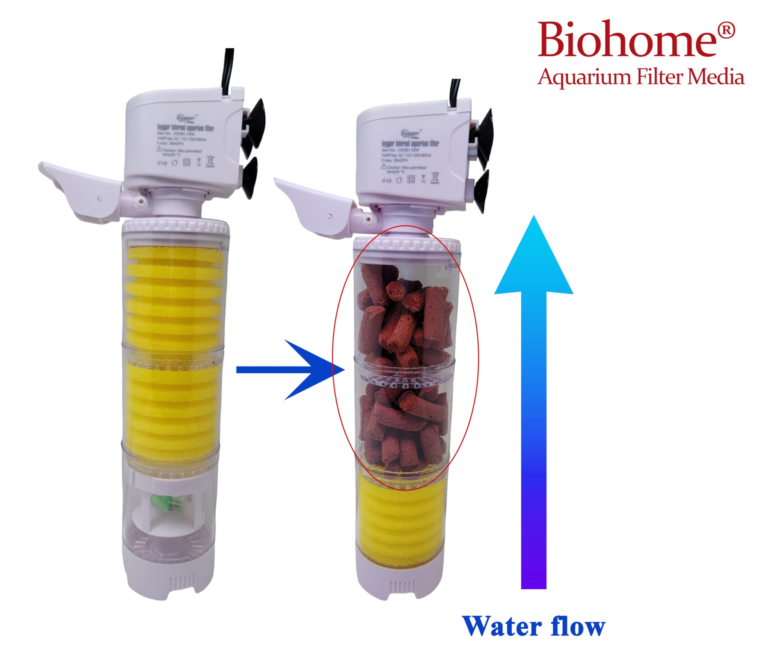 Biohome Ultimate Filter Media - Sintered Glass, 5 LB, Model 600162618107