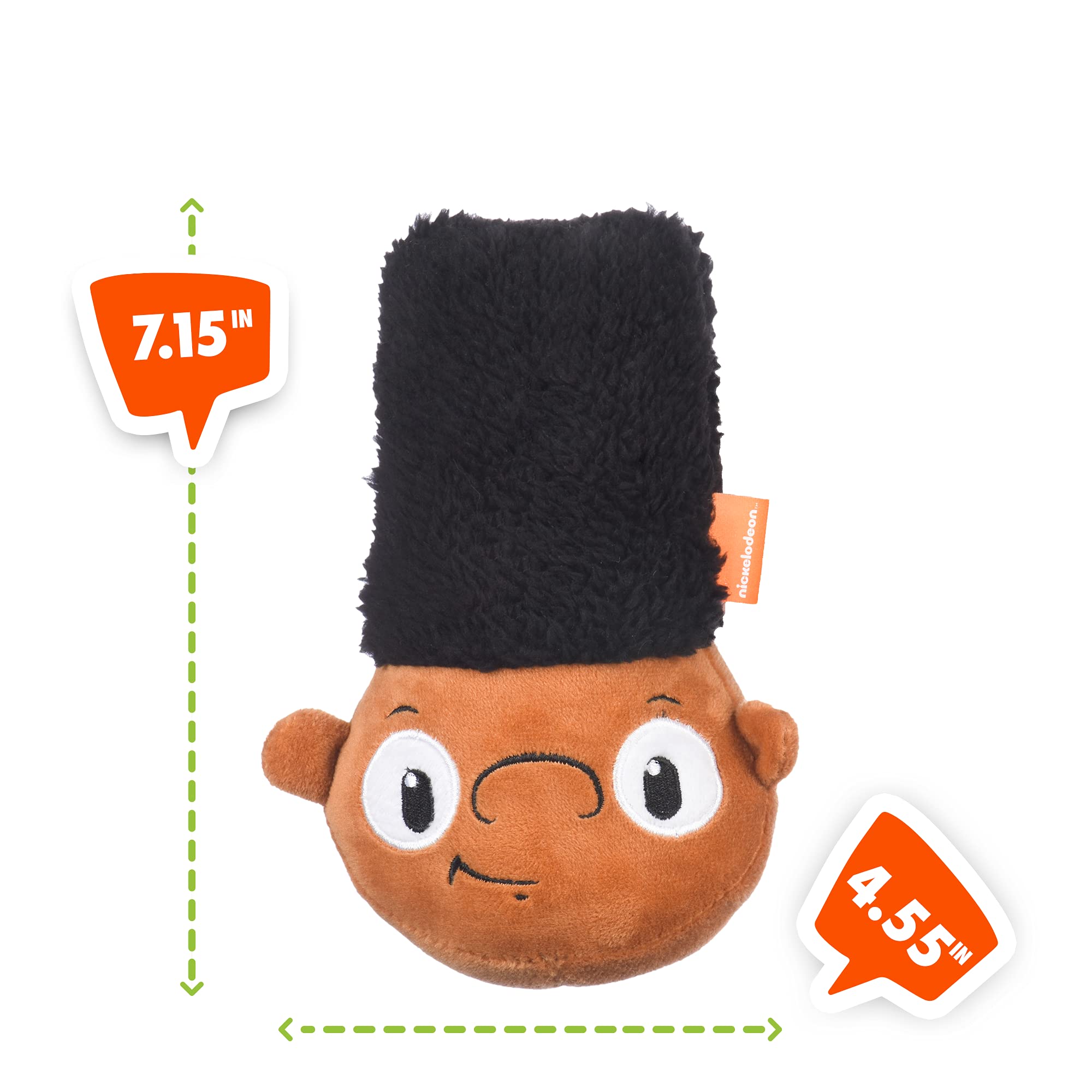 Nickelodeon For Pets Hey Arnold Gerald Dog Water Bottle Toy | Nickelodeon 90S Toys Crackle And Crunch Dog Toy - Crunchy Dog Toy, Plush Dog Toy From Hey Arnold - Empty Water Bottle Insert