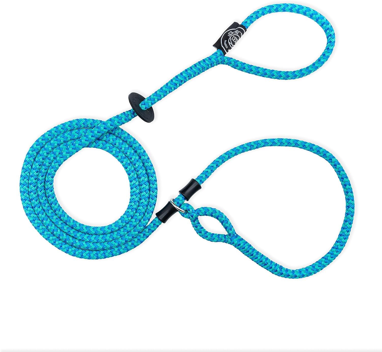 Harness Lead No Pull Dog Harness And Leash Set, Anti Pull Dog Harness For All Breeds And Sizes, One-Piece Cushioned Rope Design Safely Prevents Escaping And Pulling (Small/Medium, Blue/Multi)