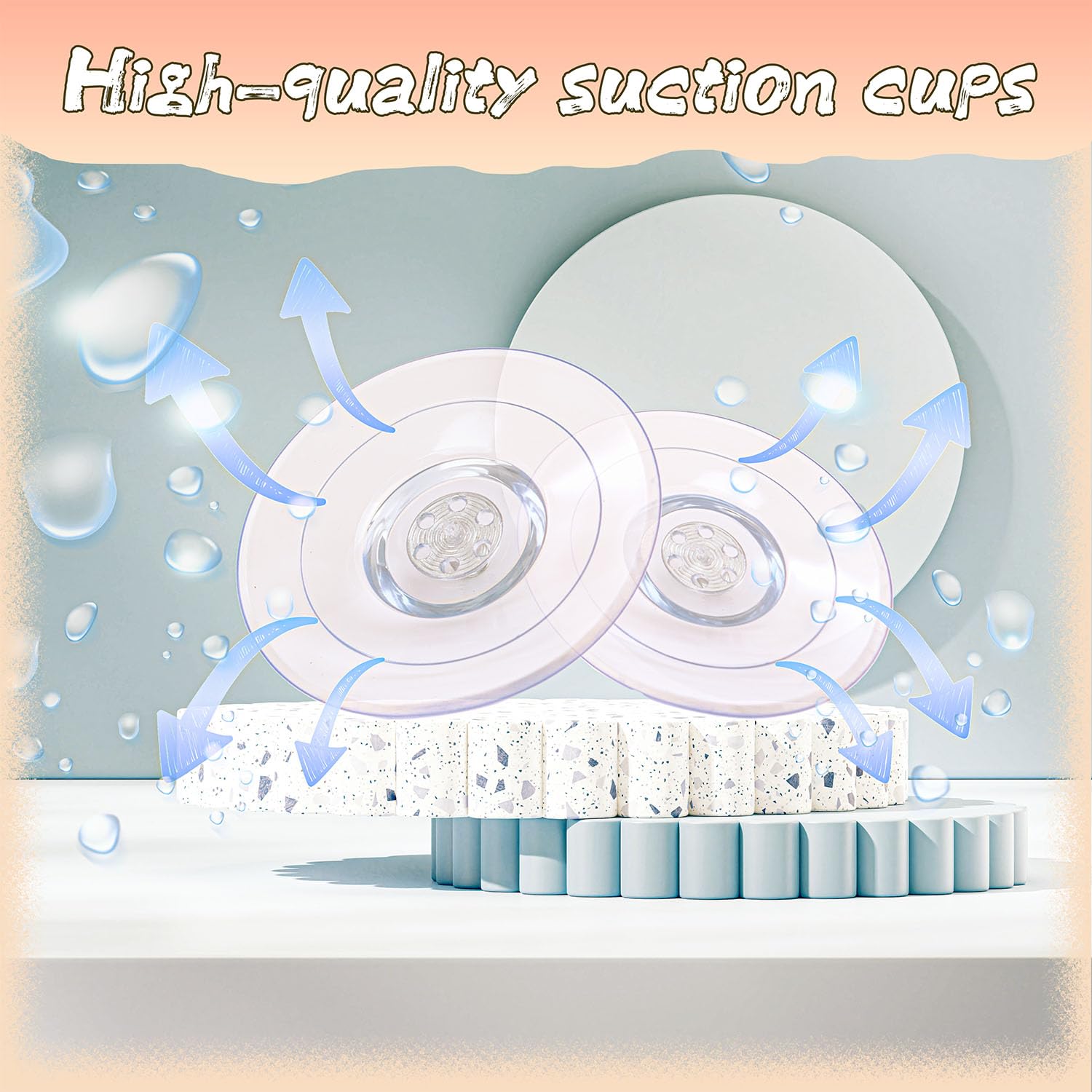 Rhergrac Cat Window Perch & Hammock - Exquisite Soft Wool Fleece, Safe & Comfortable Design With 4 Strong Suction Cups - Ideal F