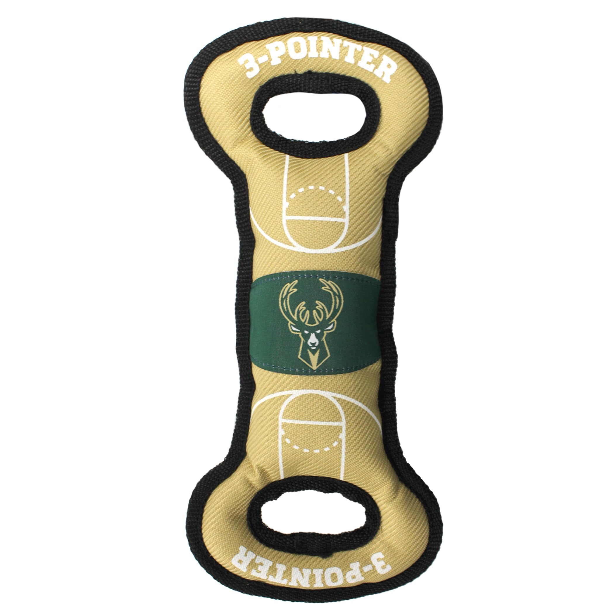 Pets First Nba Milwaukee Bucks Unisex Buk-3030 Nba Milwaukee Bucks Court Toy, Team Color, One Size