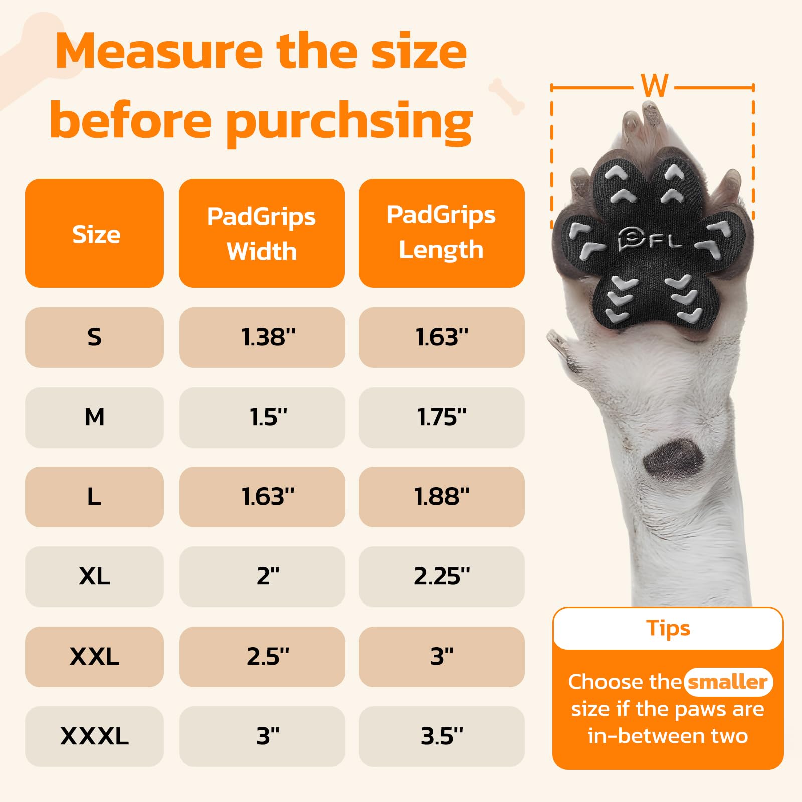 Anti Slip Dog Paw Protector Pads for Senior Dogs, Paw Pads for Dogs Traction, Disposable Self Adhesive Paw Grips for Old Dog on