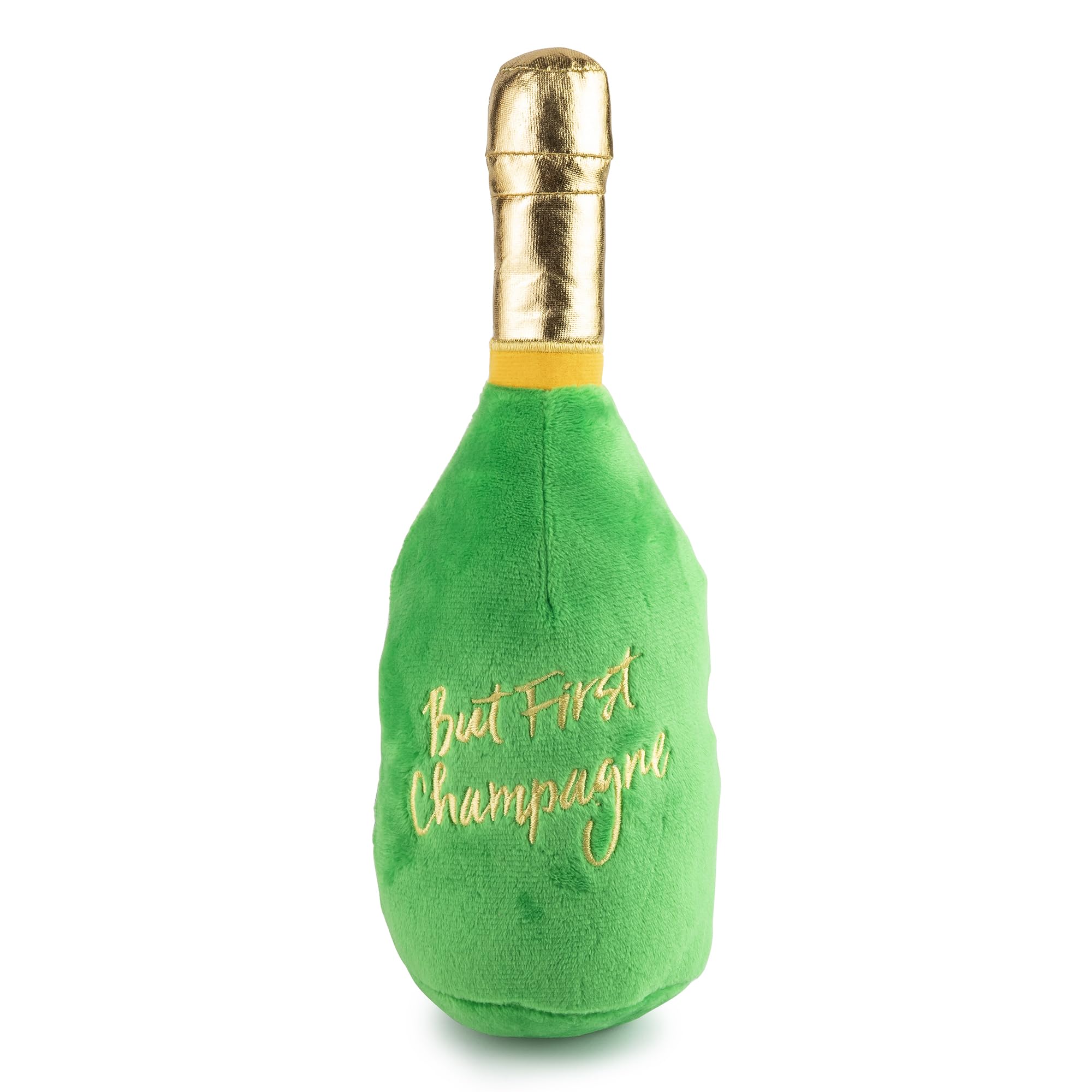 Haute Diggity Dog Woof Clicquot Classic, Plush Designer Dog Toys with Interactive Squeaker, Stimulating Pet Enrichment, Machine-