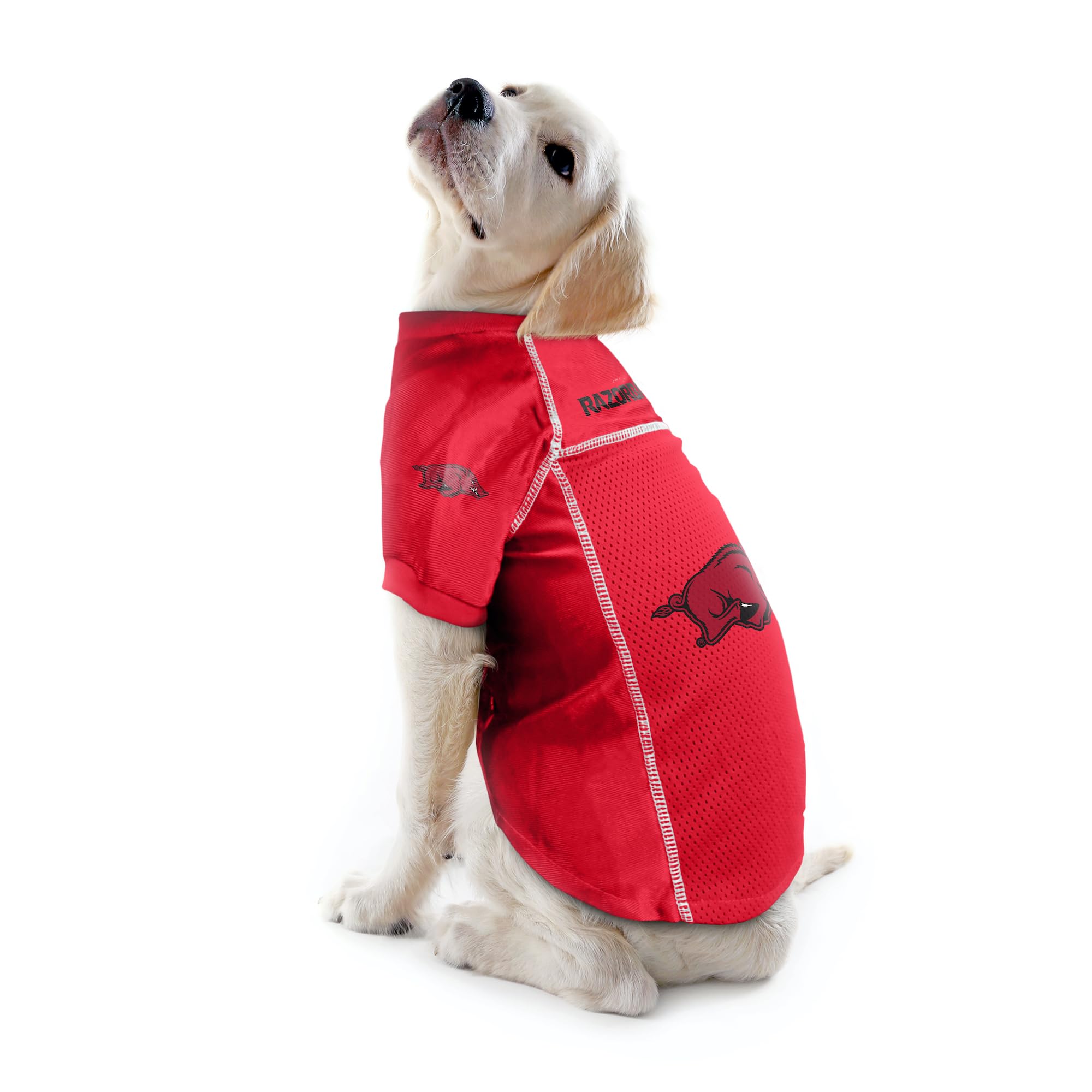 Littlearth Arkansas Razorbacks Ncaa Basic Pet Jersey
