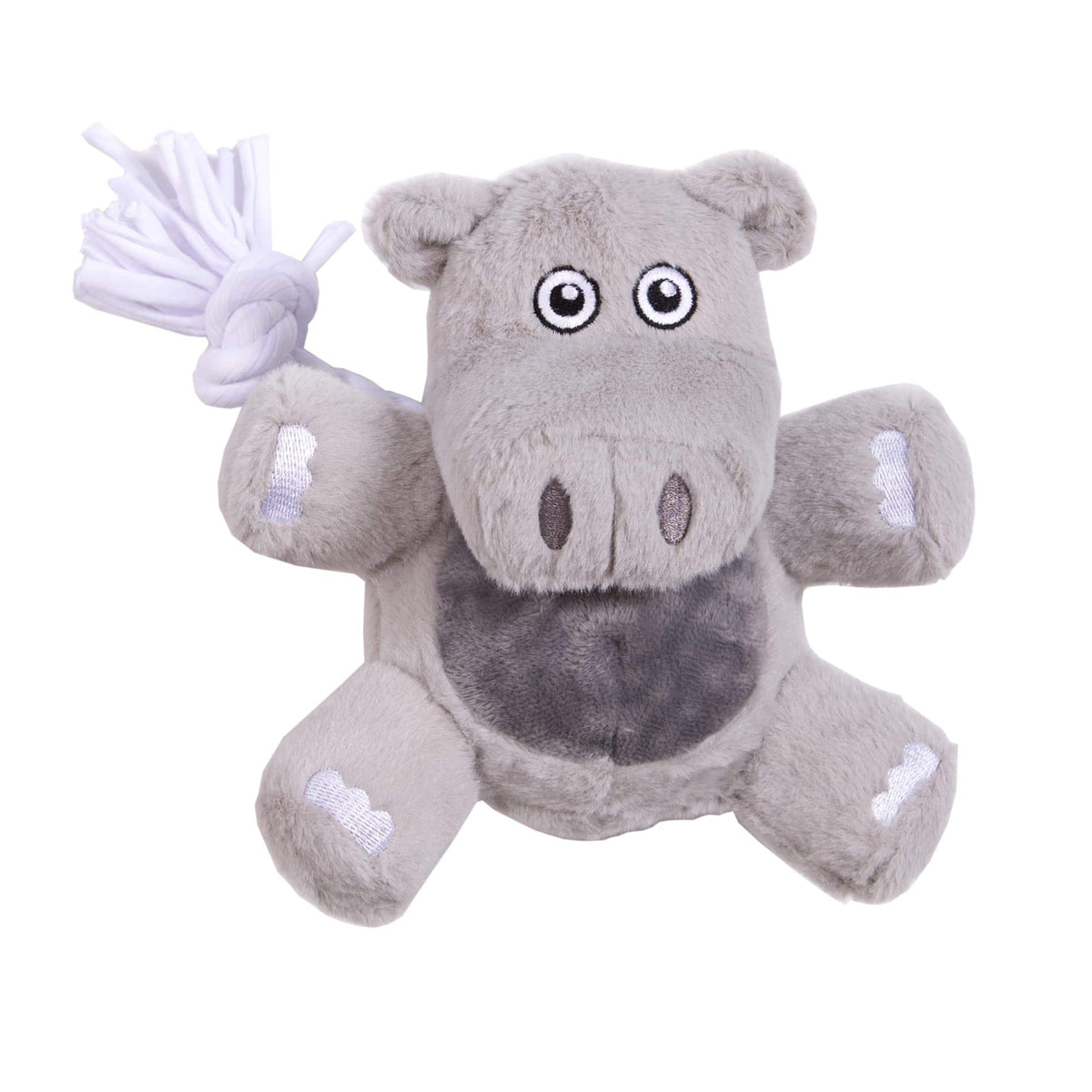 Bark Hangry Hangry Hippo Dog Toy, Large