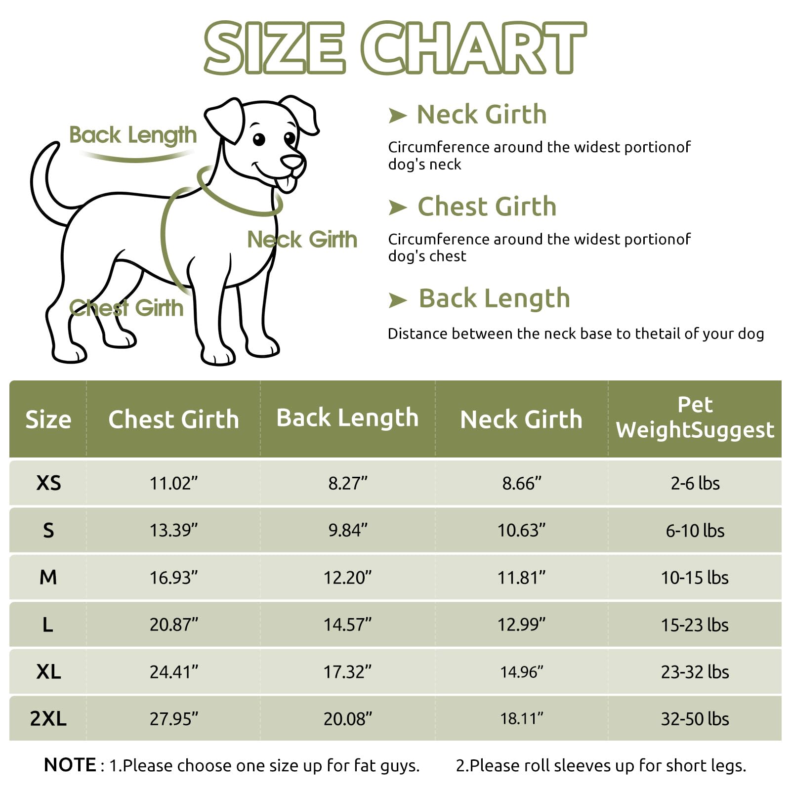 Queenmore Dog Sweater, Soft Fleece Pullover Jacket, Large, Green, Warm Winter Coat for Small Dogs and Cats