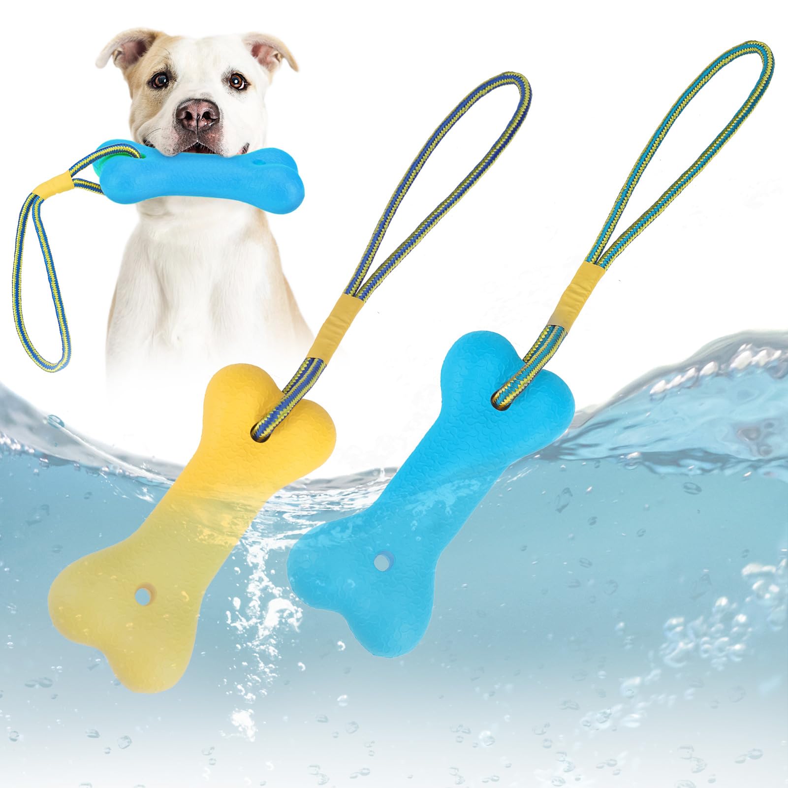 Bingpet Dog Pool Fetch Toys - Interactive Dog Pool Toys Made With Eva Foam - Summer Pet Water Floating Toys For Medium And Large