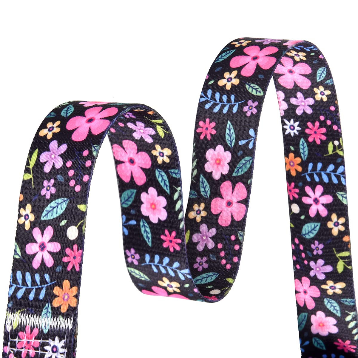 Mihqy Dog Collar With Bohemia Floral Tribal Geometric Patterns - Soft Ethnic Style Collar Adjustable For Small Medium Large Dogs(Floral,S)