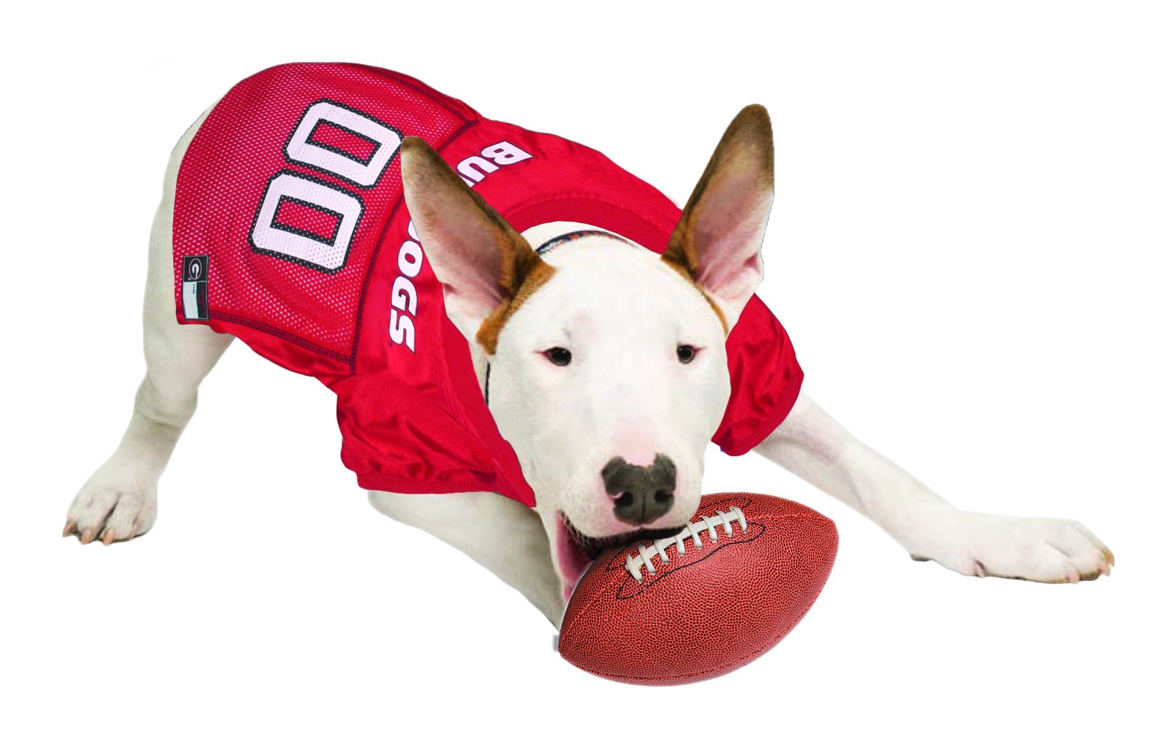 Pets First NCAA College Georgia Bulldogs Mesh Jersey for DOGS & CATS, XX-Large. Licensed Dog Jersey with your Favorite Football/