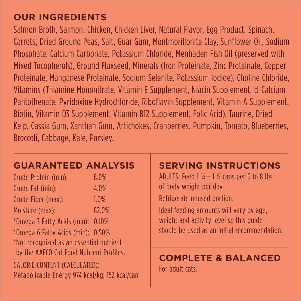 Instinct Flaked Salmon Entr  e Wet Cat Food 5.5 oz. Can