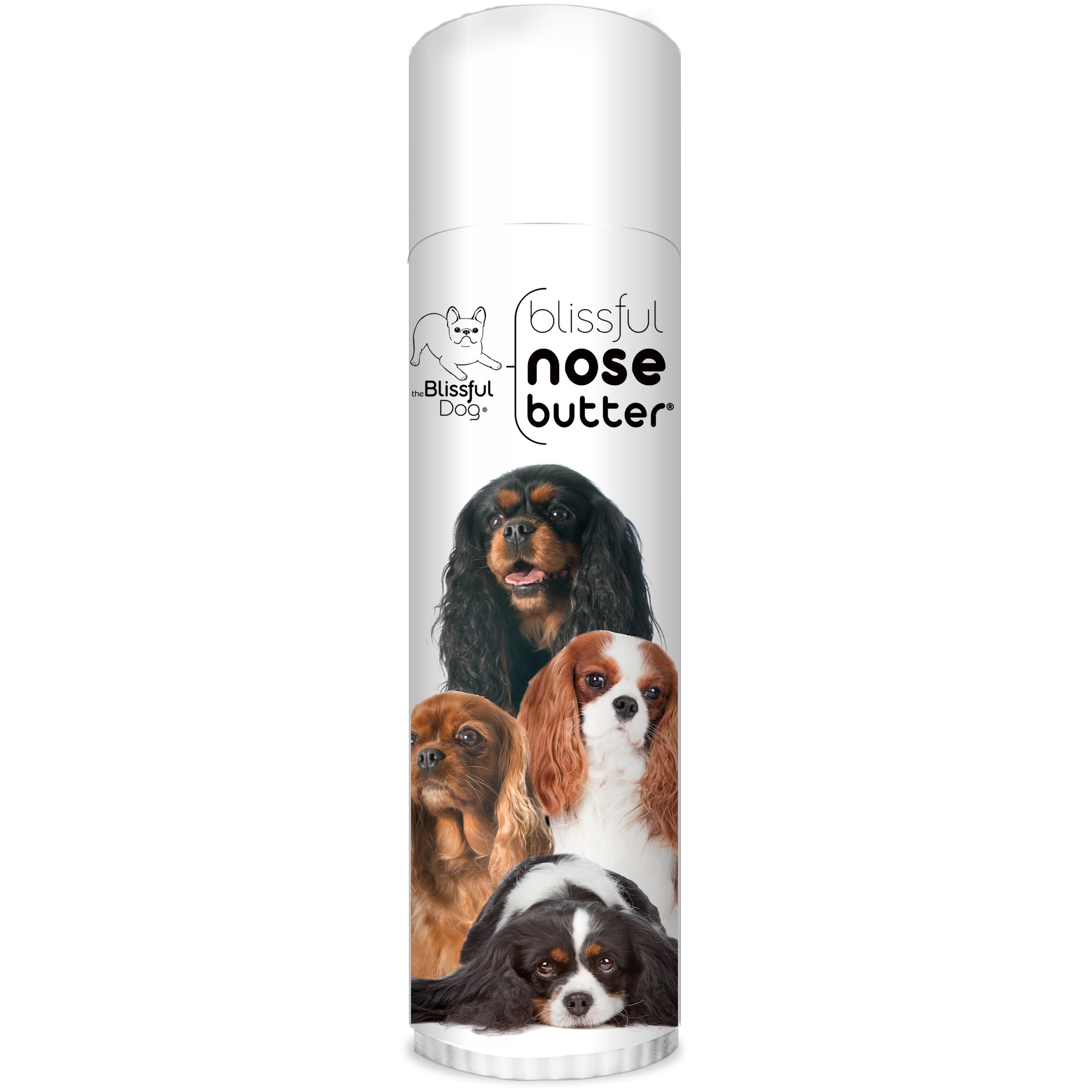 The Blissful Dog Cavalier King Charles Spaniel Nose Butter, Versatile Dog Nose Balm for Dry Nose, Handcrafted Nose Moisturizer, 