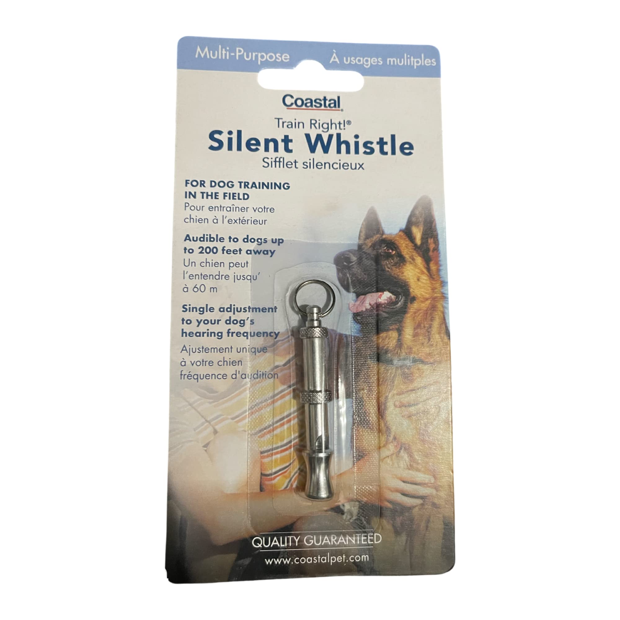 Coastal Pet Train Right! Silent Dog Whistle