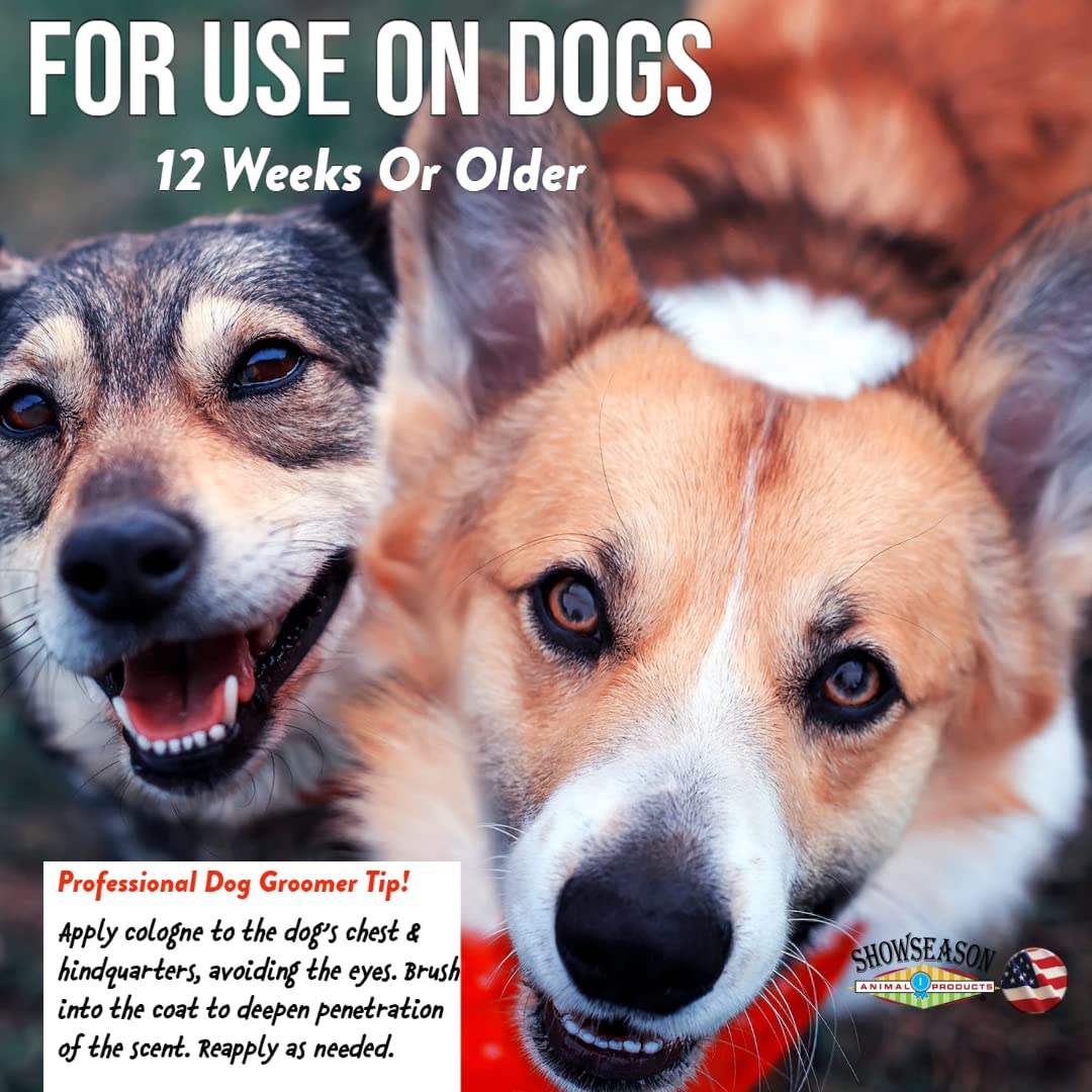 Showseason South Bark'S Blueberry Clove Dog Cologne 8.5 Oz | Dog Perfume Long Lasting | Deodorizing Spray