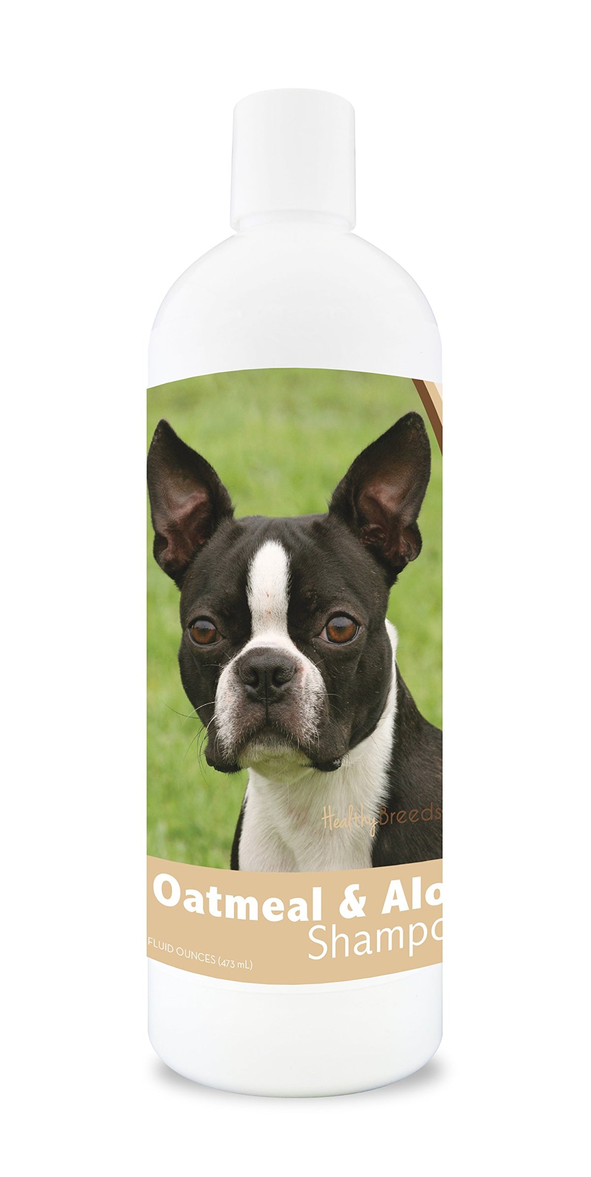 Healthy Breeds Boston Terrier Oatmeal Shampoo With Aloe 16 Oz