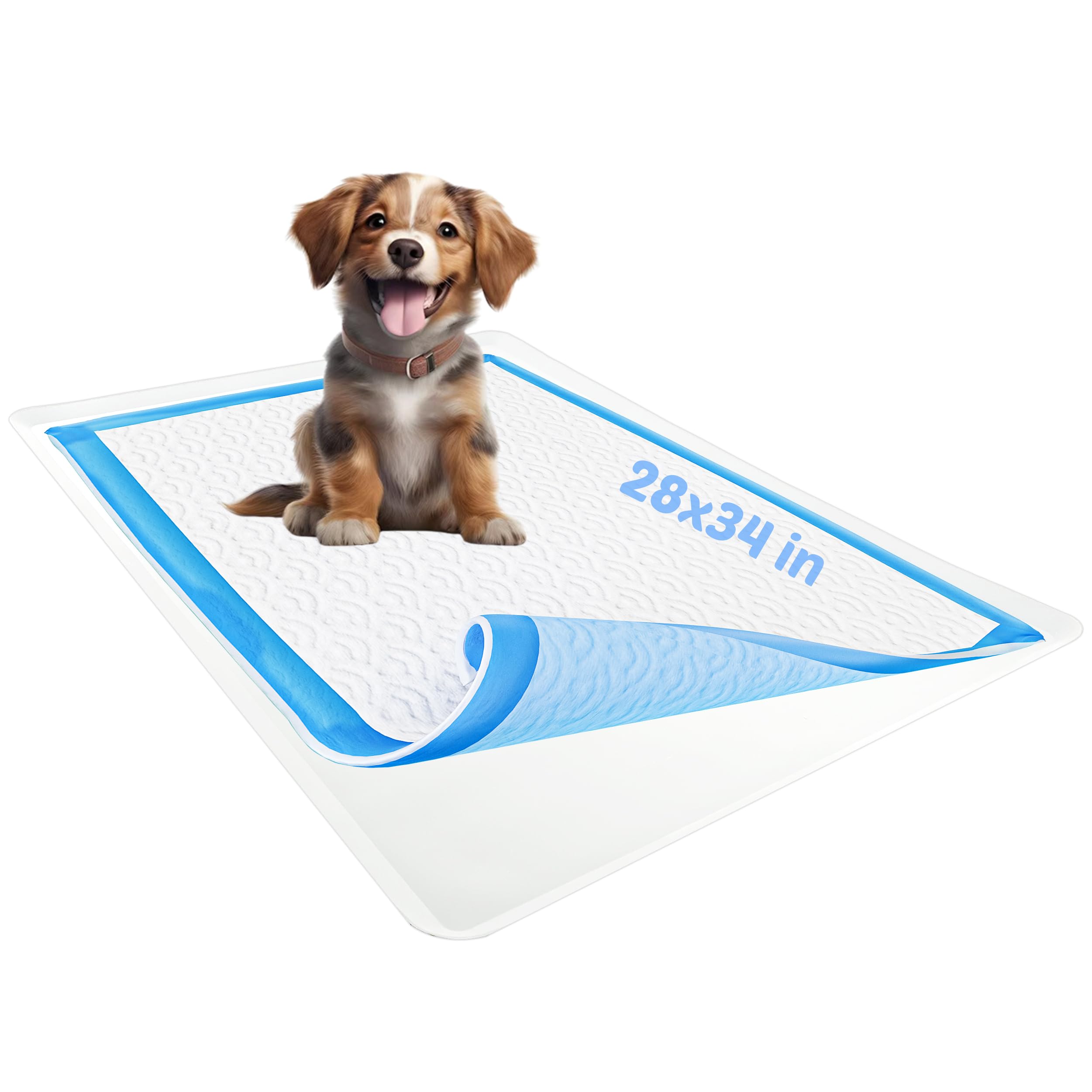 Tidyfriend Dog Pee Pad Holder Tray 28 X 34 Inches, Puppy Pad Holder Tray, Easy To Clean And Store Pee Pad Holder For Dogs, Silic